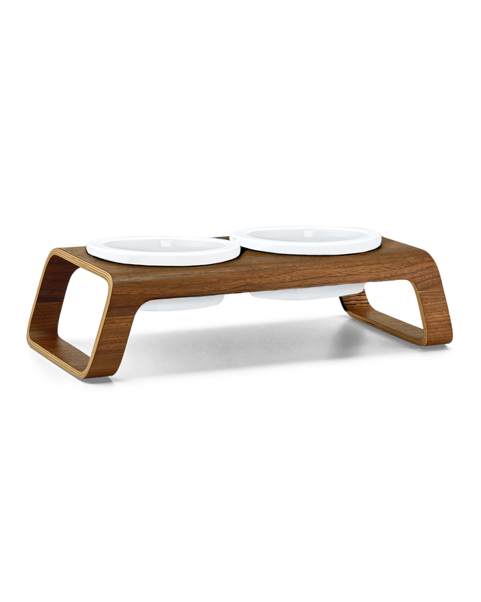 מעמד אכילה מוגבהת לכלב, מעמד קערות לכלב