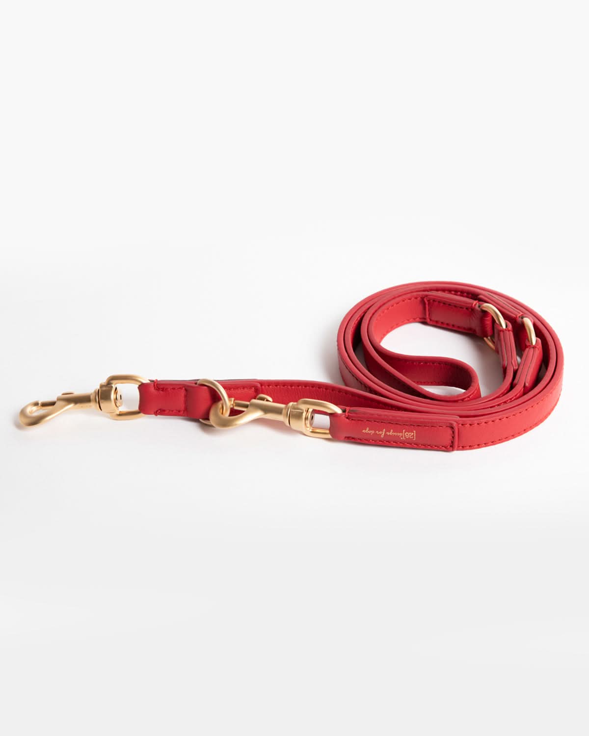 רצועת מתכווננת לכלב מעור נאפה איטלקי | MARIO ADJUSTABLE LEATHER LEASH