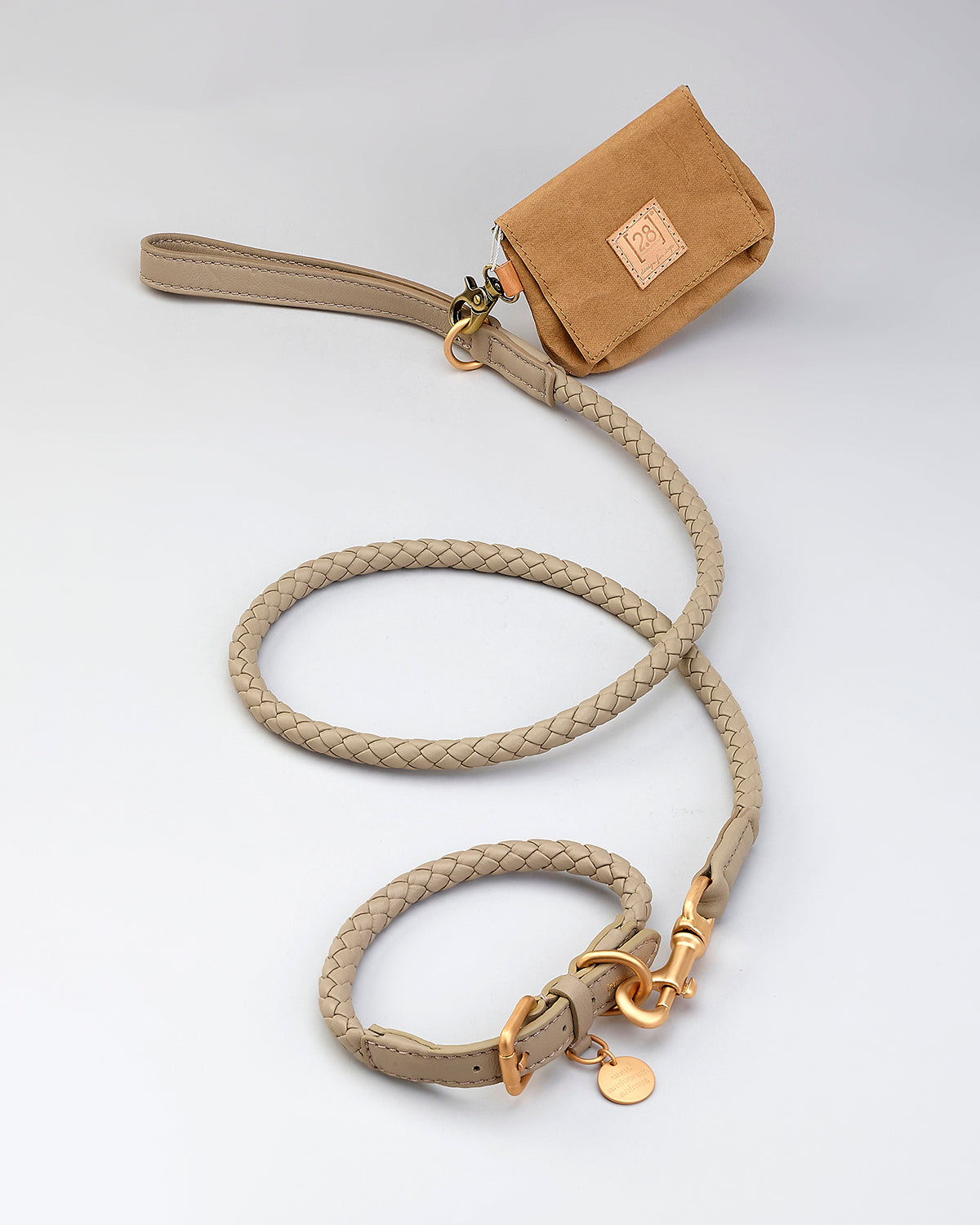 רצועת עור לכלב