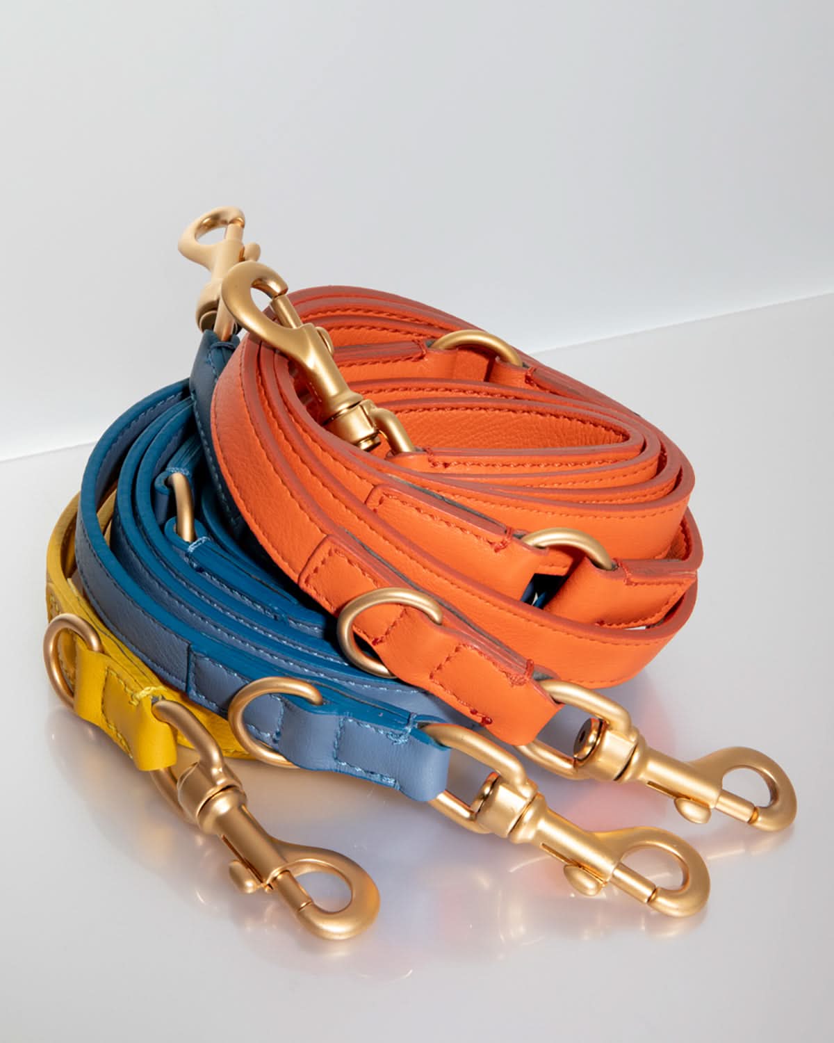 MARIO ADJUSTABLE LEATHER LEASH | רצועת עור מתכווננת לכלב