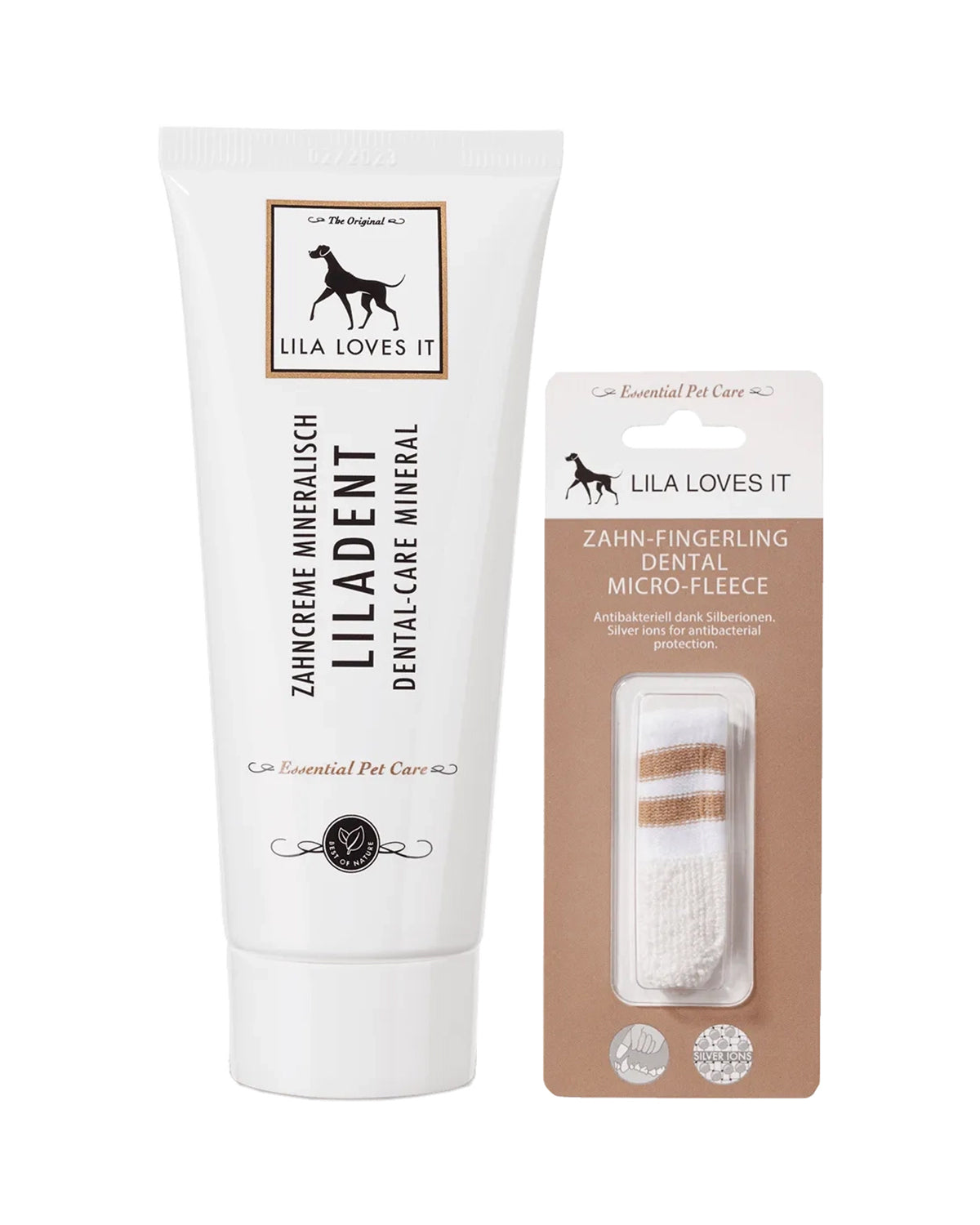 DENTAL MICRO FLEECE DOG TOOTHBRUSH | אצבעון צחצוח שיניים לכלב