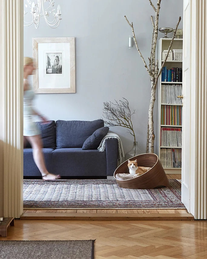 COVO CAT CAVE BED | מיטת עץ לחתול
