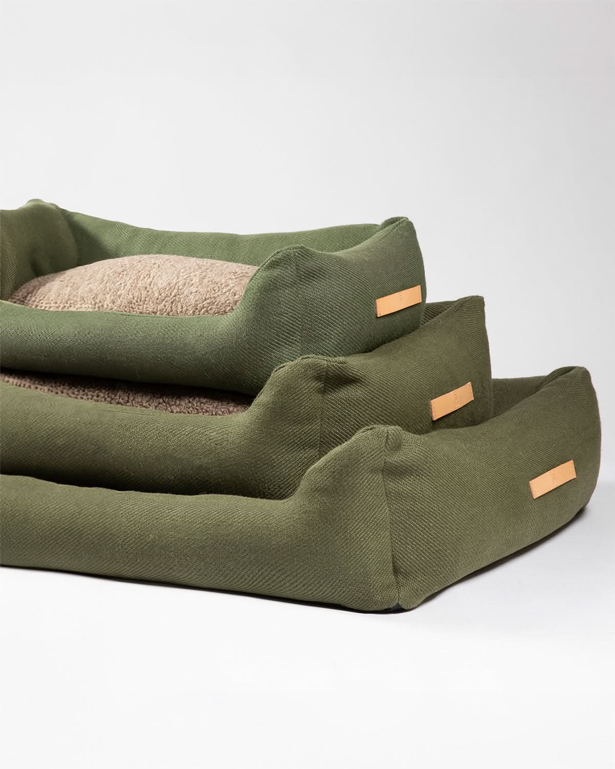 REPLACEMENT COVER FROM NATURAL JUTE FOR HENRI BED | ריפוד להחלפה למיטה לכלב