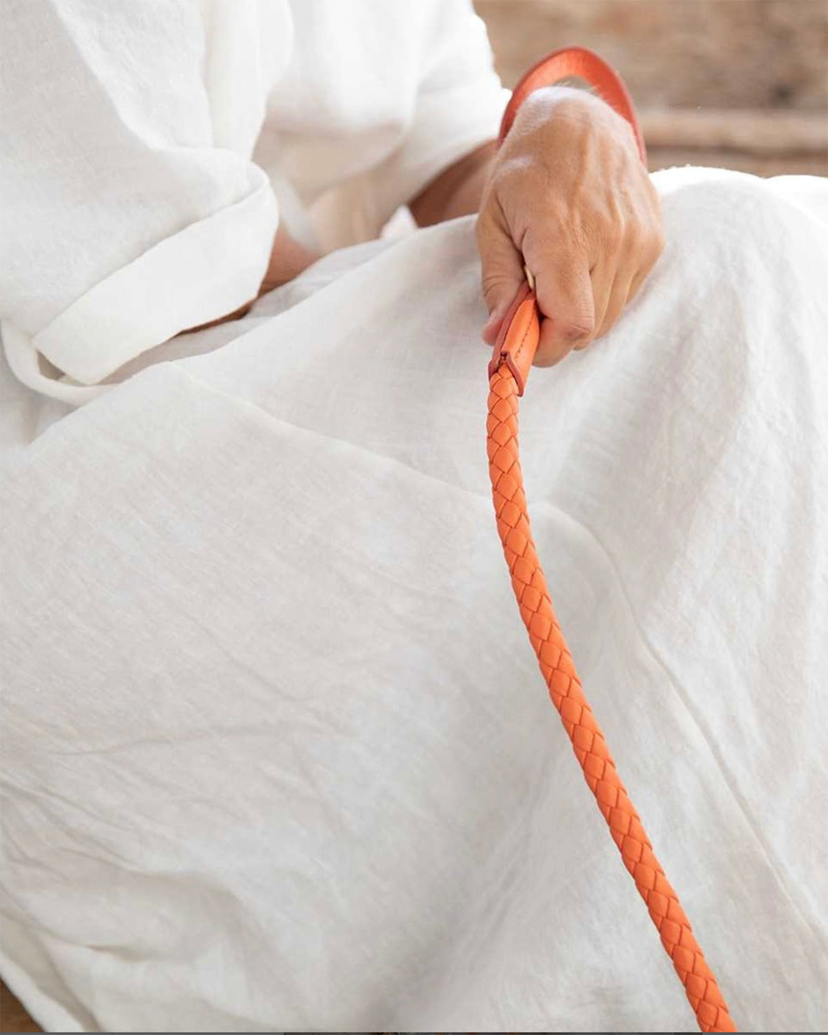 רצועת עור לכלב