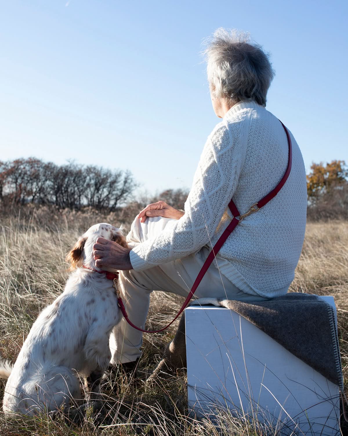 רצועת מתכווננת לכלב מעור נאפה איטלקי | MARIO ADJUSTABLE LEATHER LEASH