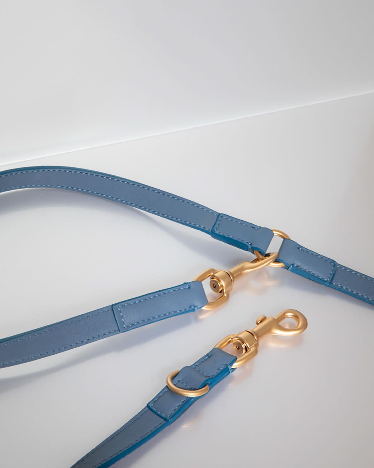 רצועת מתכווננת לכלב מעור נאפה איטלקי | MARIO ADJUSTABLE LEATHER LEASH