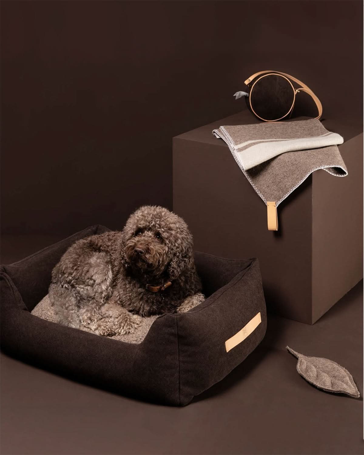 HENRI ORGANIC COTTON DOG BED | מיטה לכלב