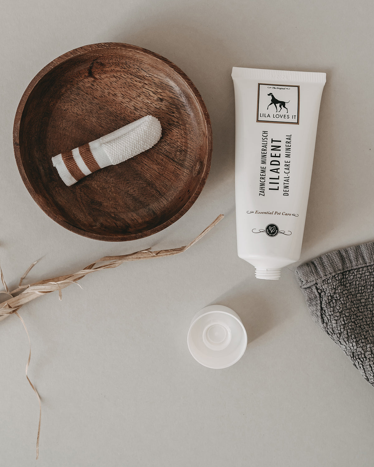 DENTAL MICRO FLEECE DOG TOOTHBRUSH | אצבעון צחצוח שיניים לכלב