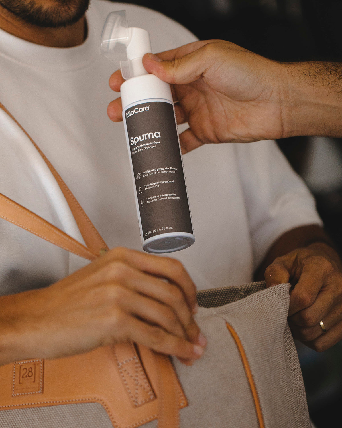 SPUMA DOG FOAM PAW CLEANSER | קצף ניקוי כפות רגליים לכלב