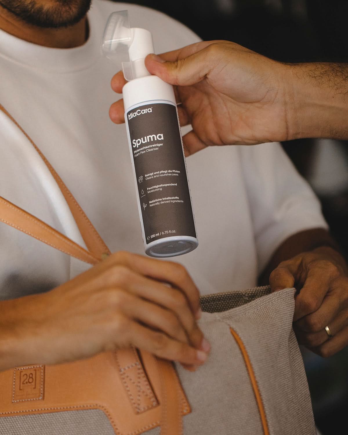 SPUMA DOG FOAM PAW CLEANSER | קצף ניקוי כפות רגליים לכלב