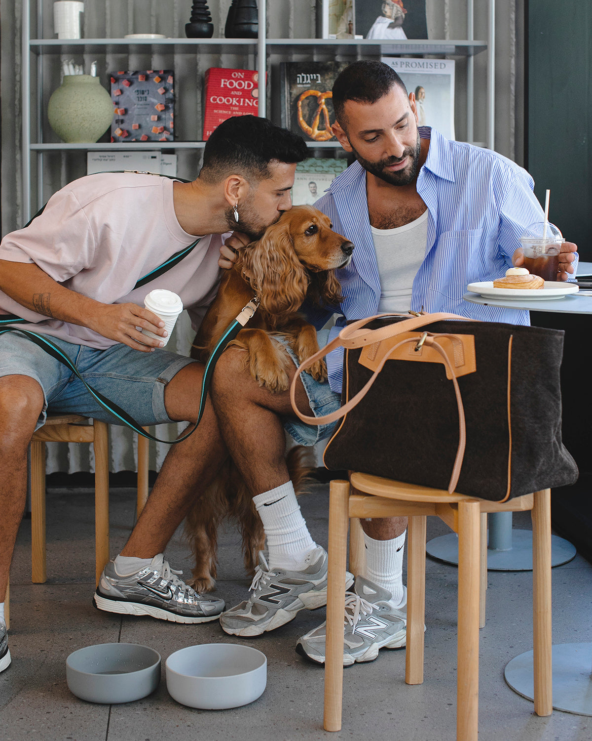 MARGARET ORGANIC COTTON DOG BAG | תיק נשיאה לכלב או תיק לבעלים