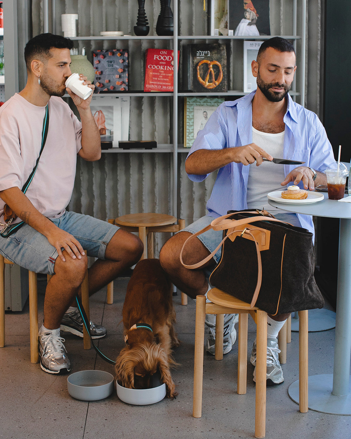 MARGARET ORGANIC COTTON DOG BAG | תיק נשיאה לכלב או תיק לבעלים