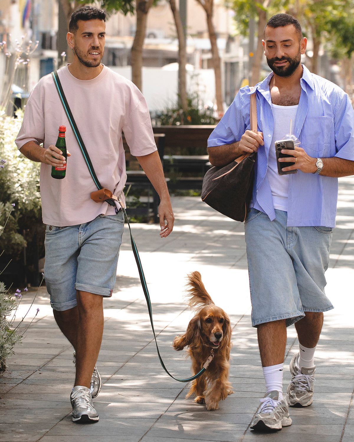 MARGARET ORGANIC COTTON DOG BAG | תיק נשיאה לכלב או תיק לבעלים