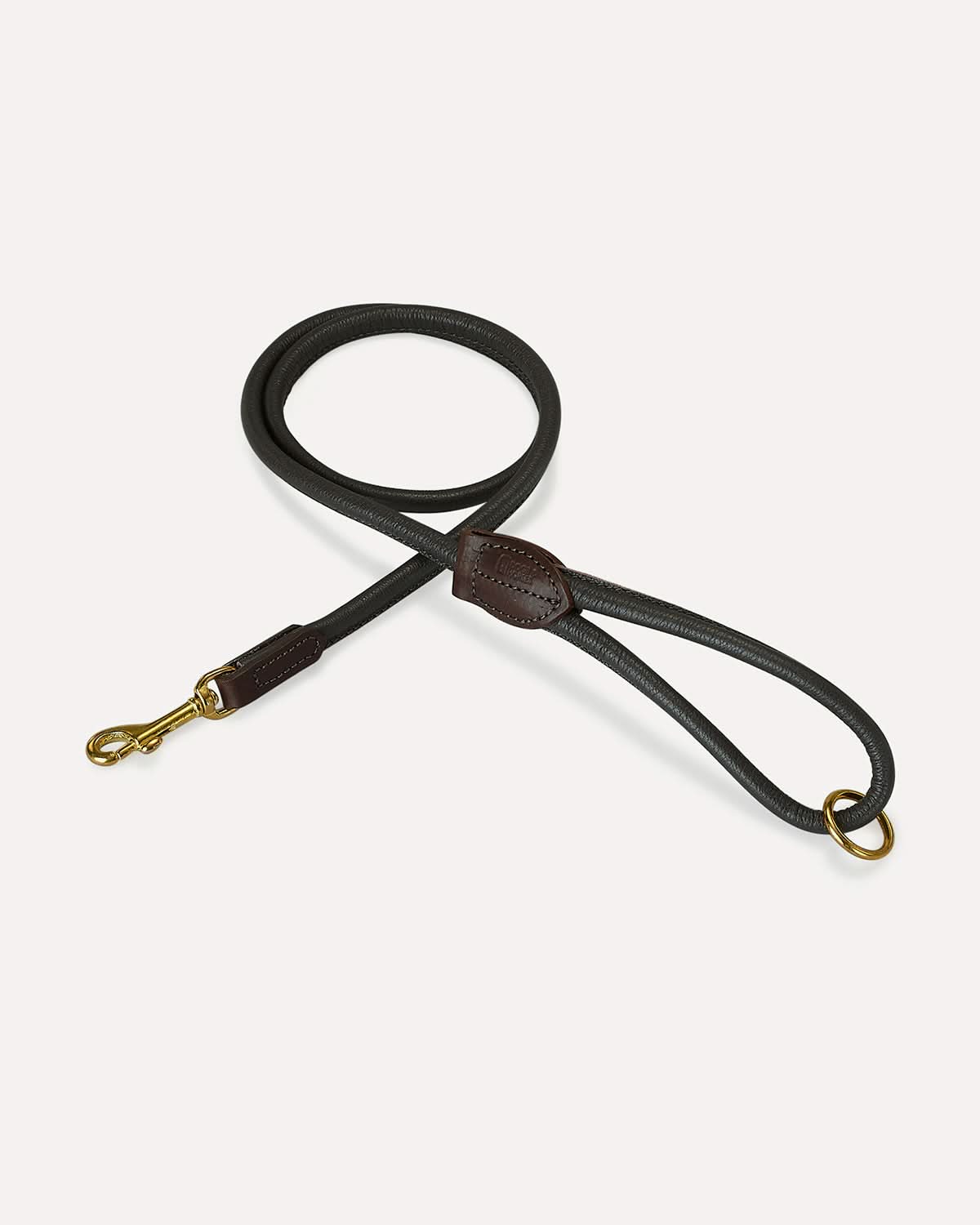 ROLLED SOFT LEATHER LEASH | רצועת עור לכלב
