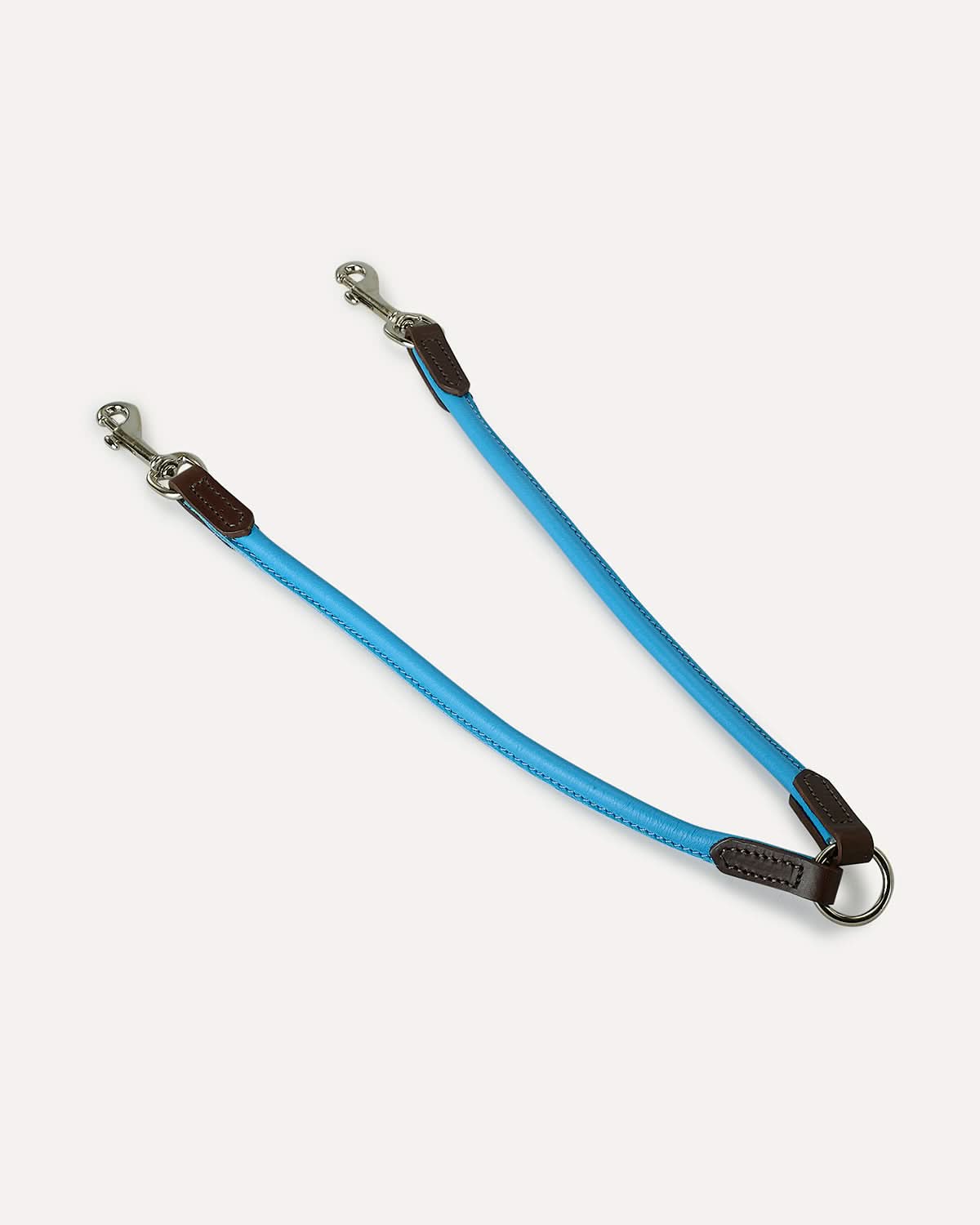 רצועת עור זוגית לכלבים