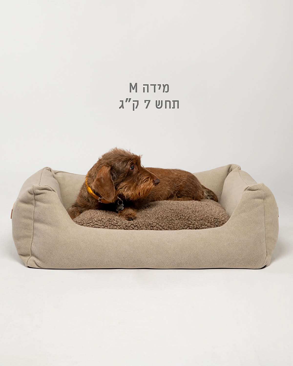 HENRI RECYCLED WOOL DOG BED | מיטה לכלב