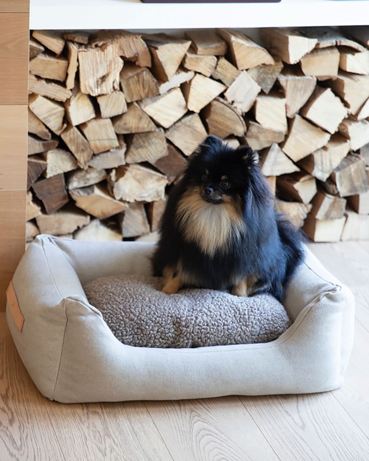 HENRI ORGANIC COTTON DOG BED | מיטה לכלב