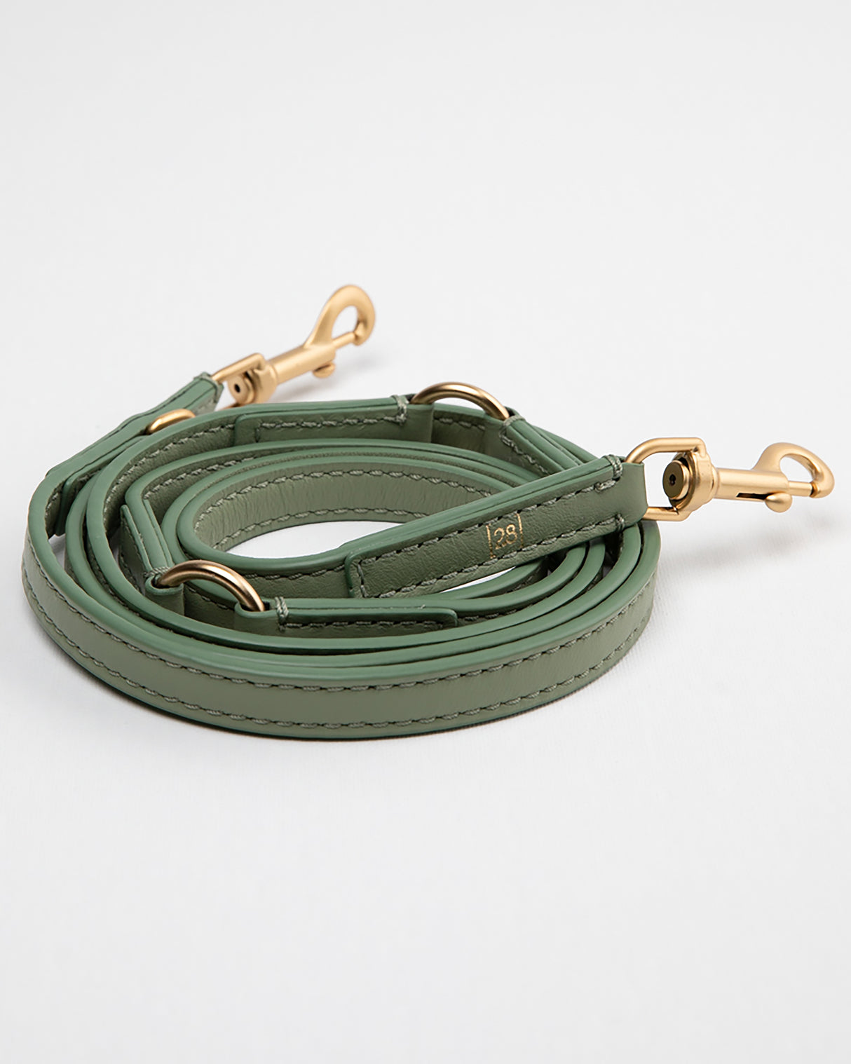 רצועת מתכווננת לכלב מעור נאפה איטלקי | MARIO ADJUSTABLE LEATHER LEASH
