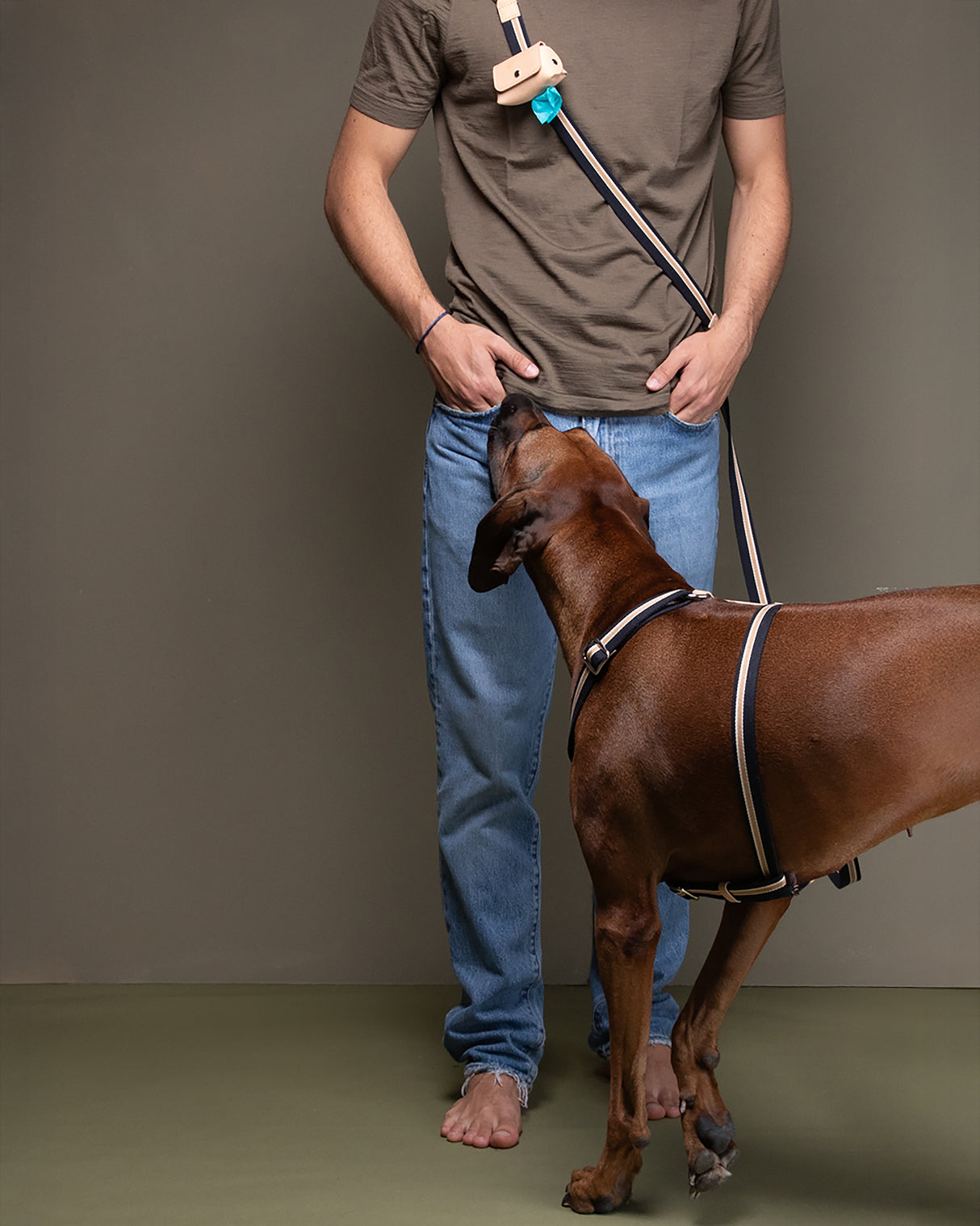 GERDA POOP BAG HOLDER | נרתיק שקיות איסוף מעור