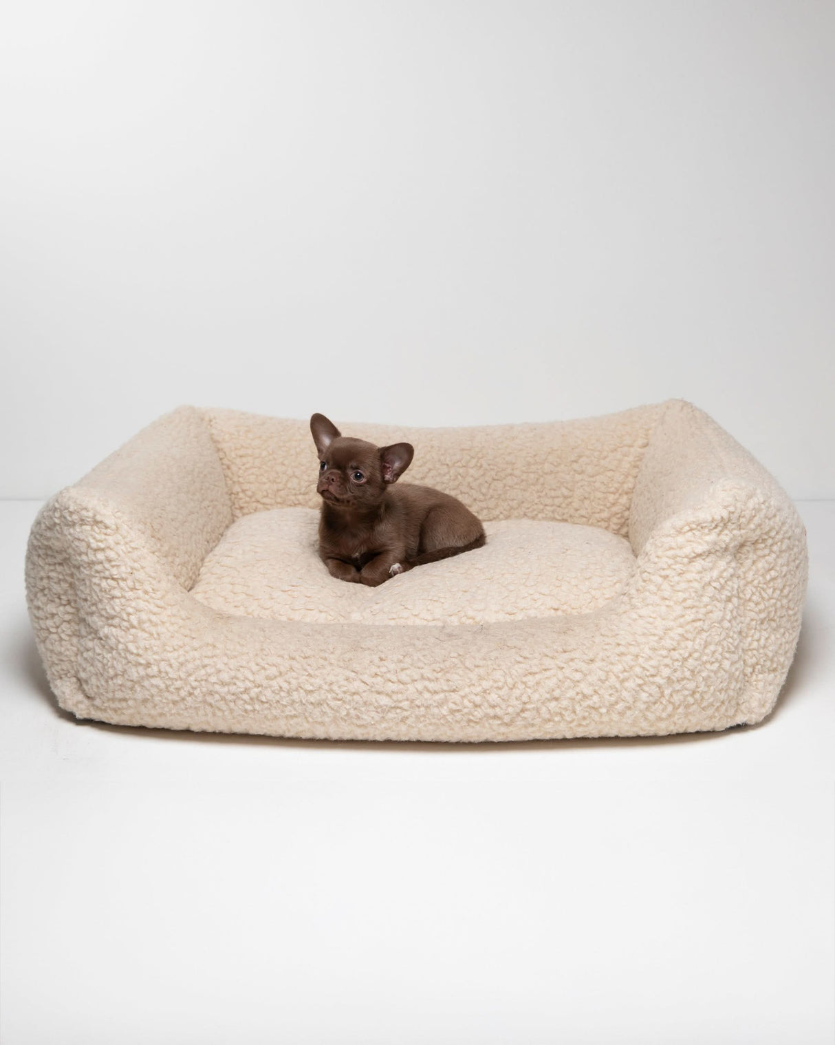 HENRI BOUCLÉ WOOL DOG BED | מיטה לכלב