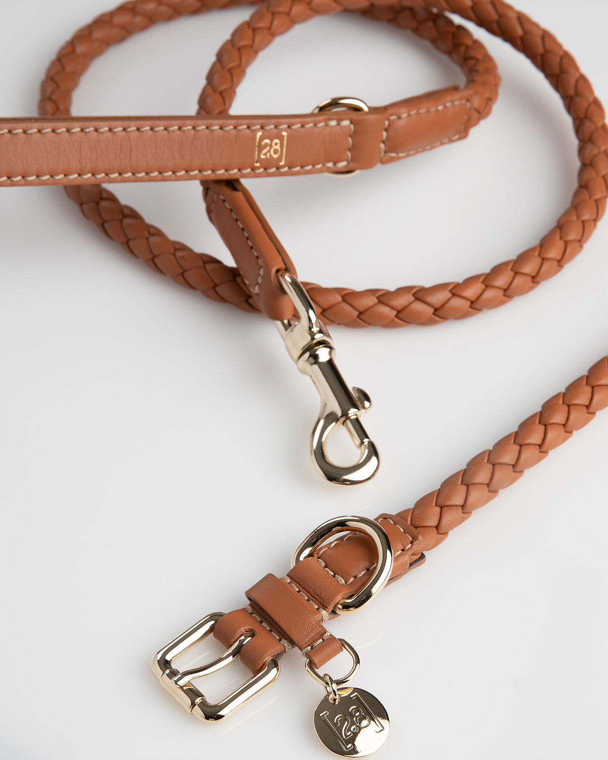 FERDINANDO NAPPA LEATHER LEASH | רצועת עור נאפה לכלב