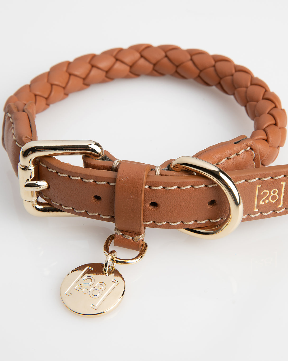 FERDINANDO NAPPA LEATHER COLLAR | קולר עור נאפה לכלב