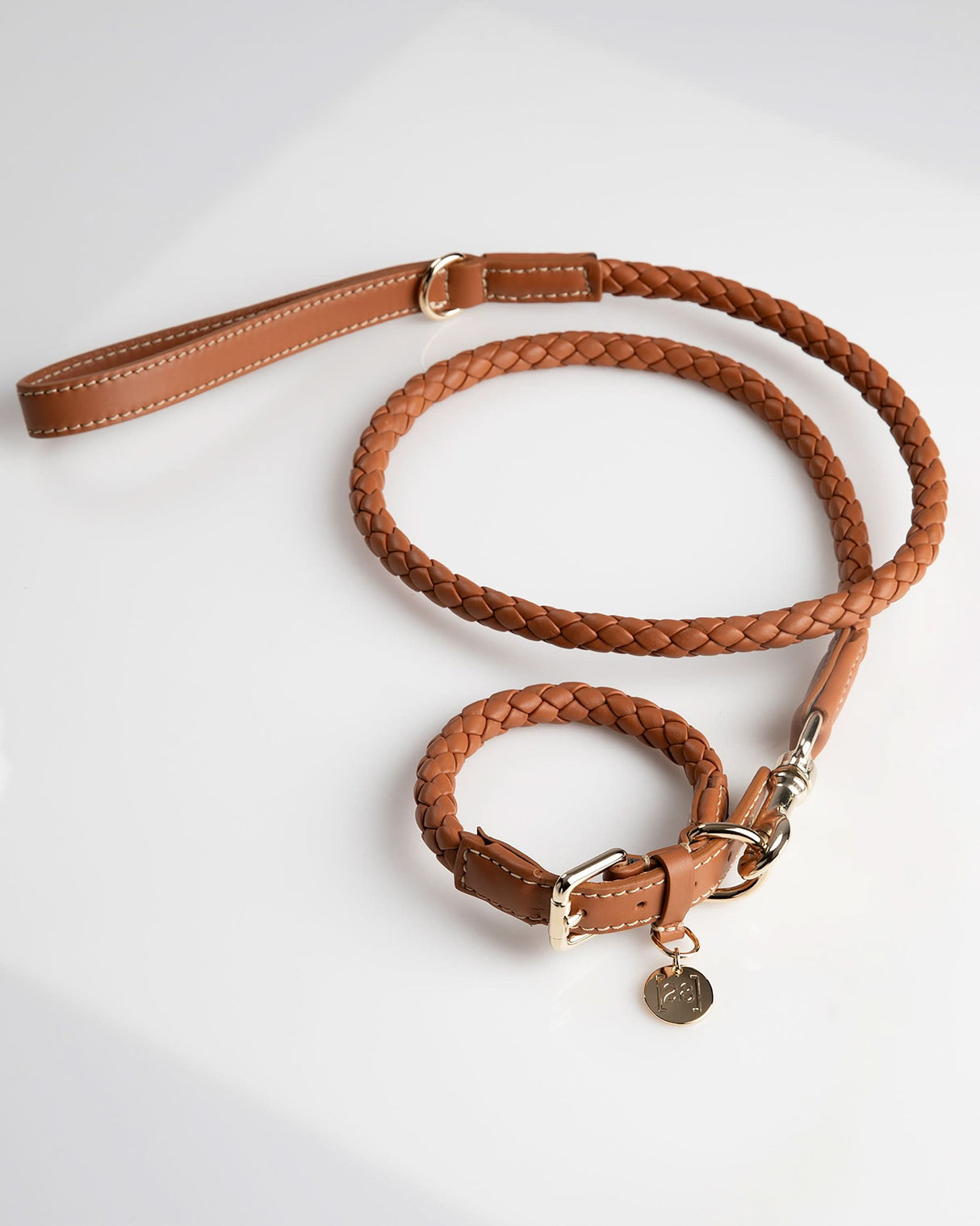 FERDINANDO NAPPA LEATHER COLLAR | קולר עור נאפה לכלב