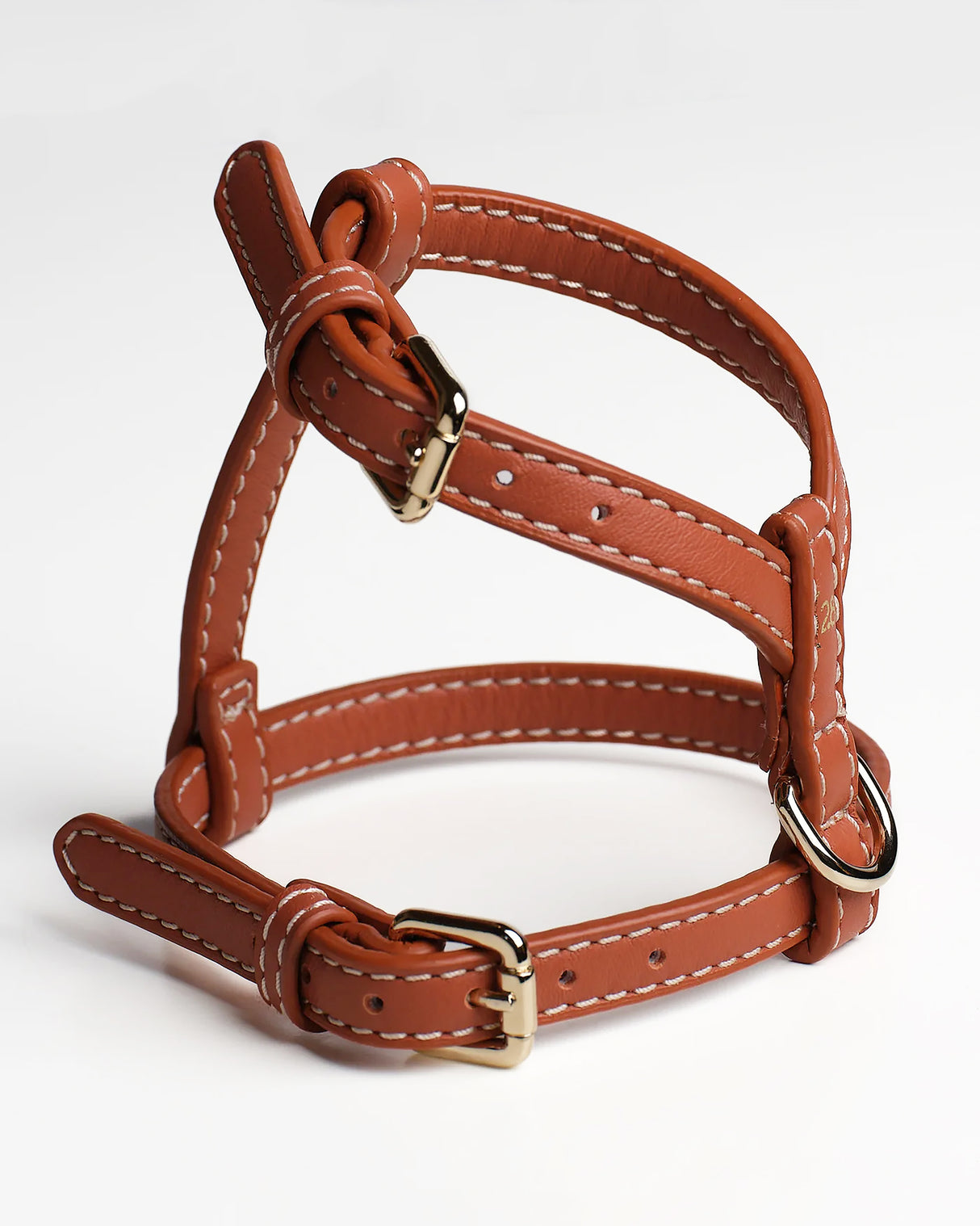 GABRIELE NAPPA LEATHER DOG HARNESS | רתמת עור נאפה לכלב