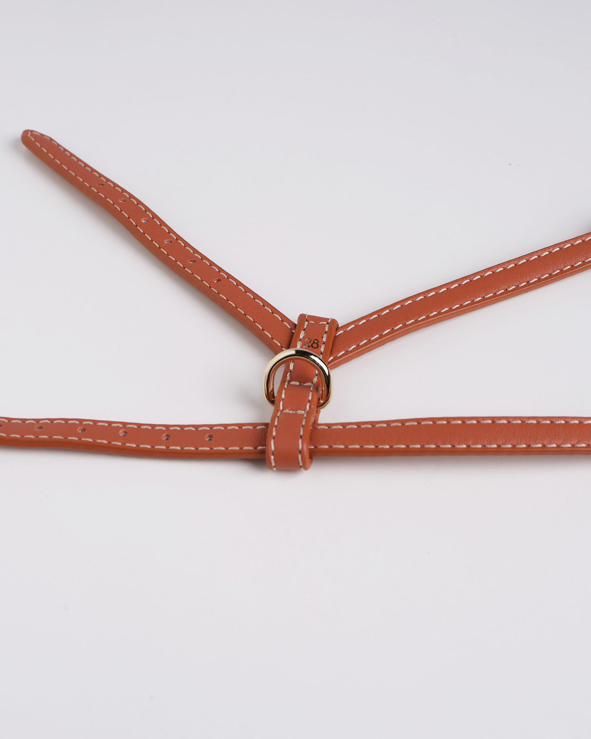 GABRIELE NAPPA LEATHER DOG HARNESS | רתמת עור נאפה לכלב