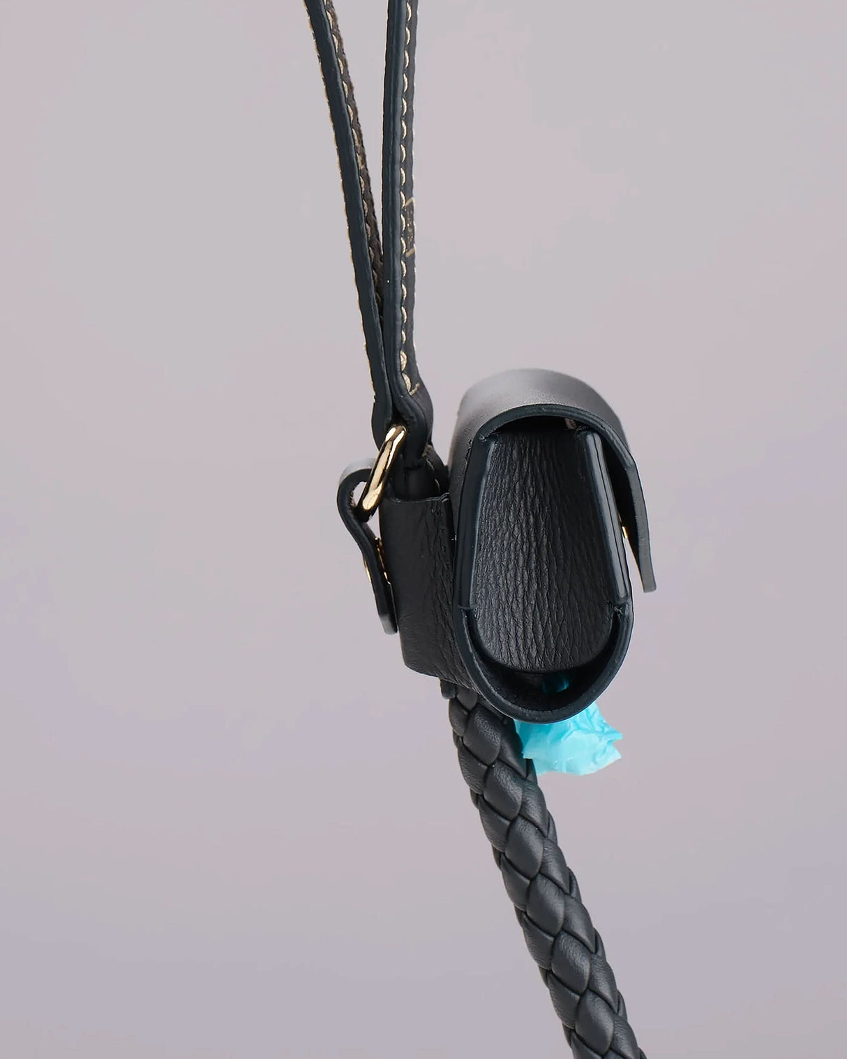 MARTIN NAPPA LEATHER | נרתיק שקיות איסוף מעור