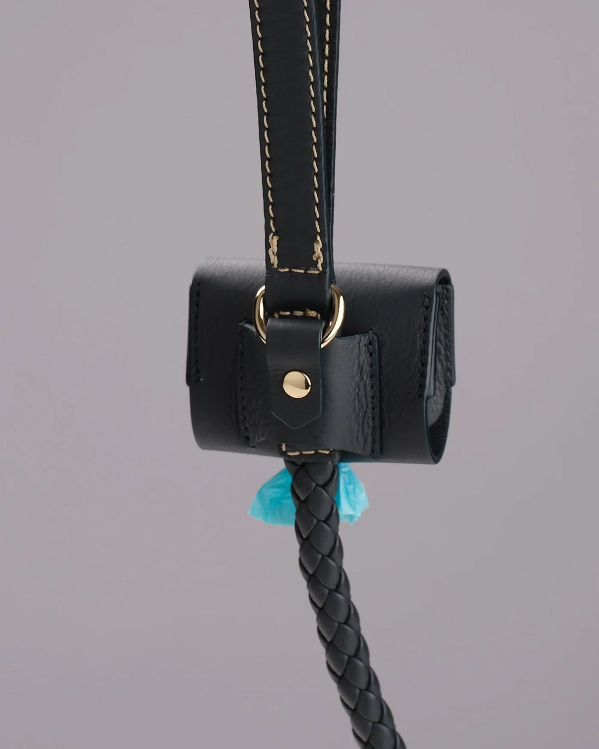 MARTIN NAPPA LEATHER | נרתיק שקיות איסוף מעור