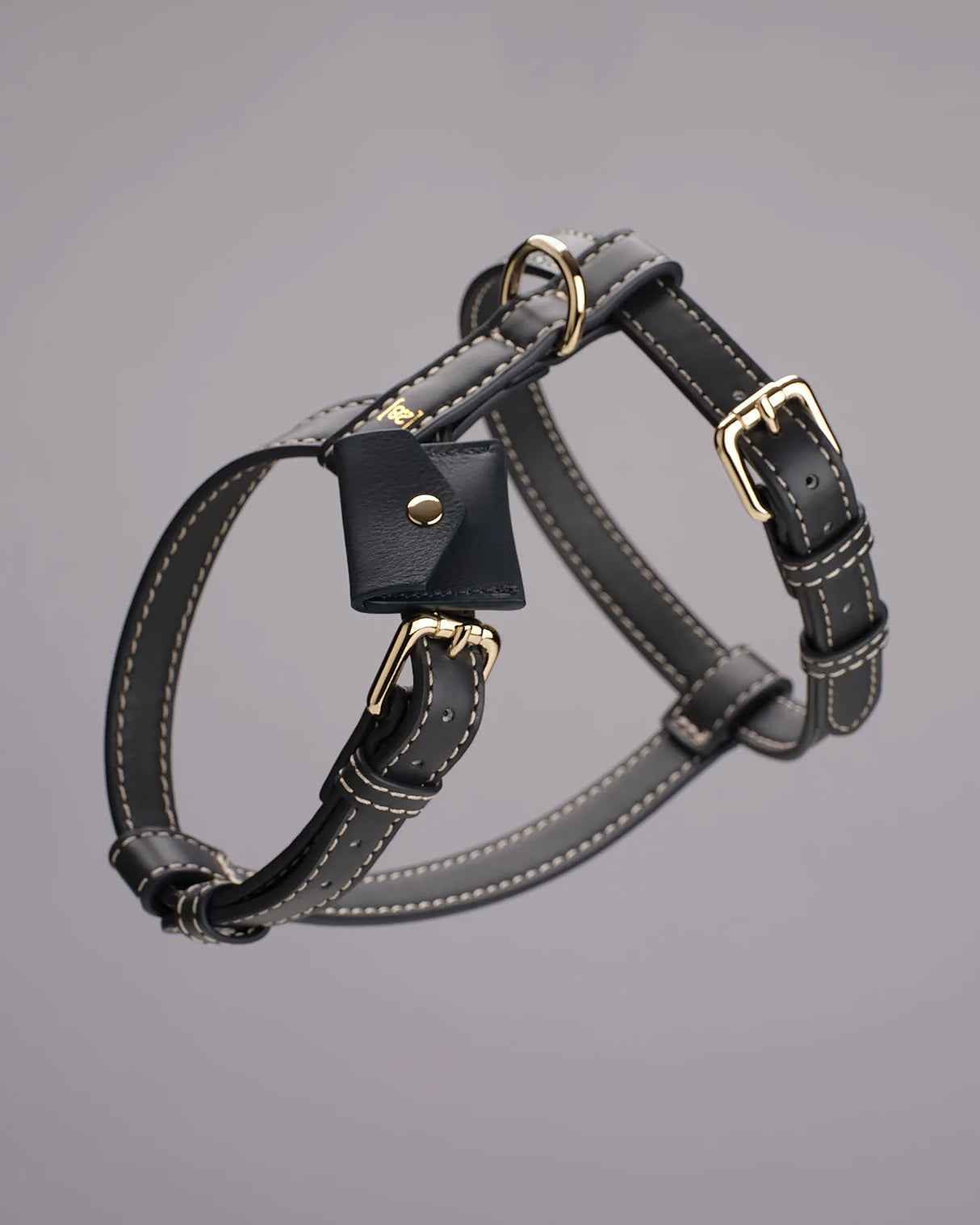 UGO AirTag® LEATHER HOLDER | קייס איירטאג לקולר ולרתמה לכלב