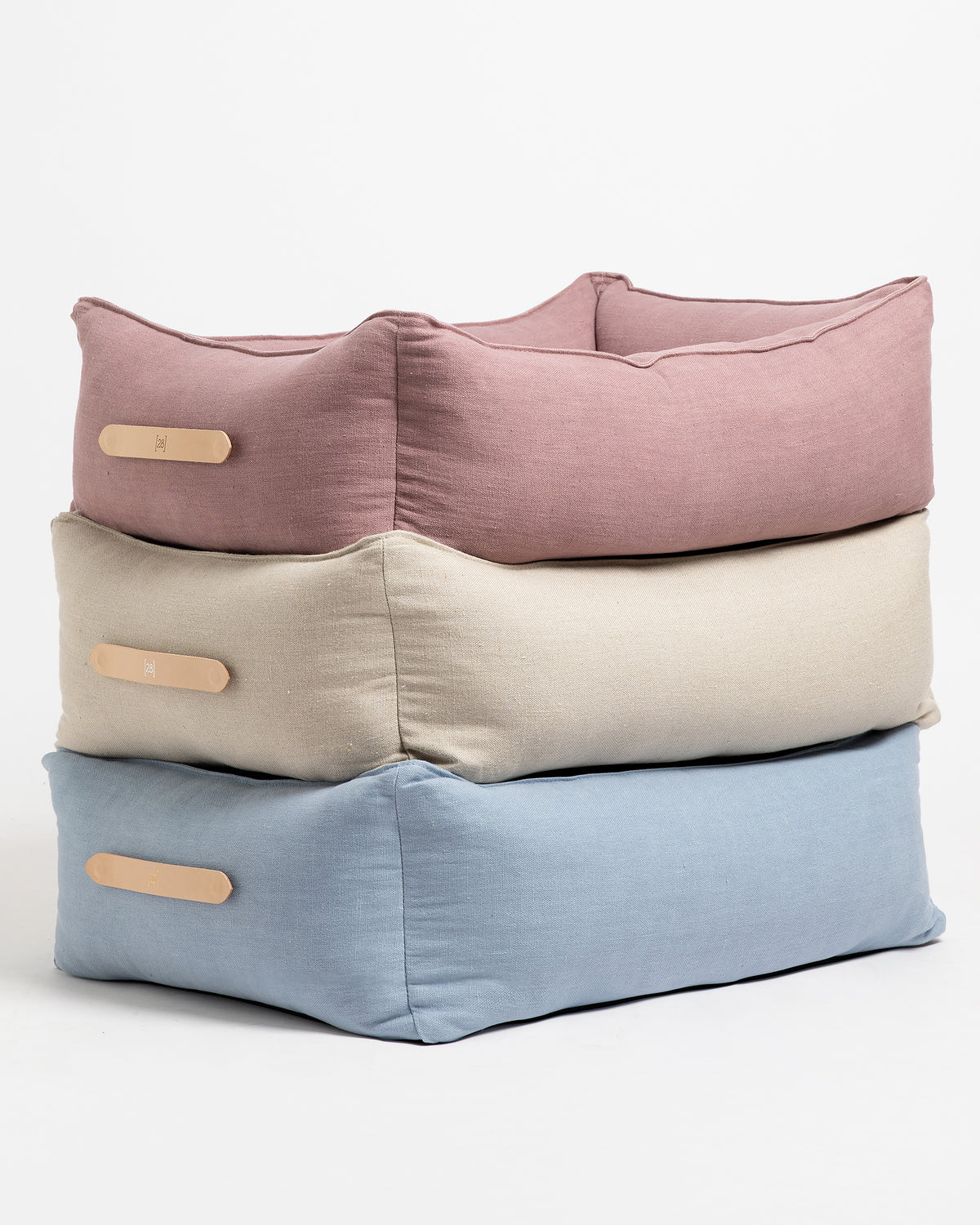 מיטה לכלב מפשתן טהור | EDWARD PURE LINEN DOG BED