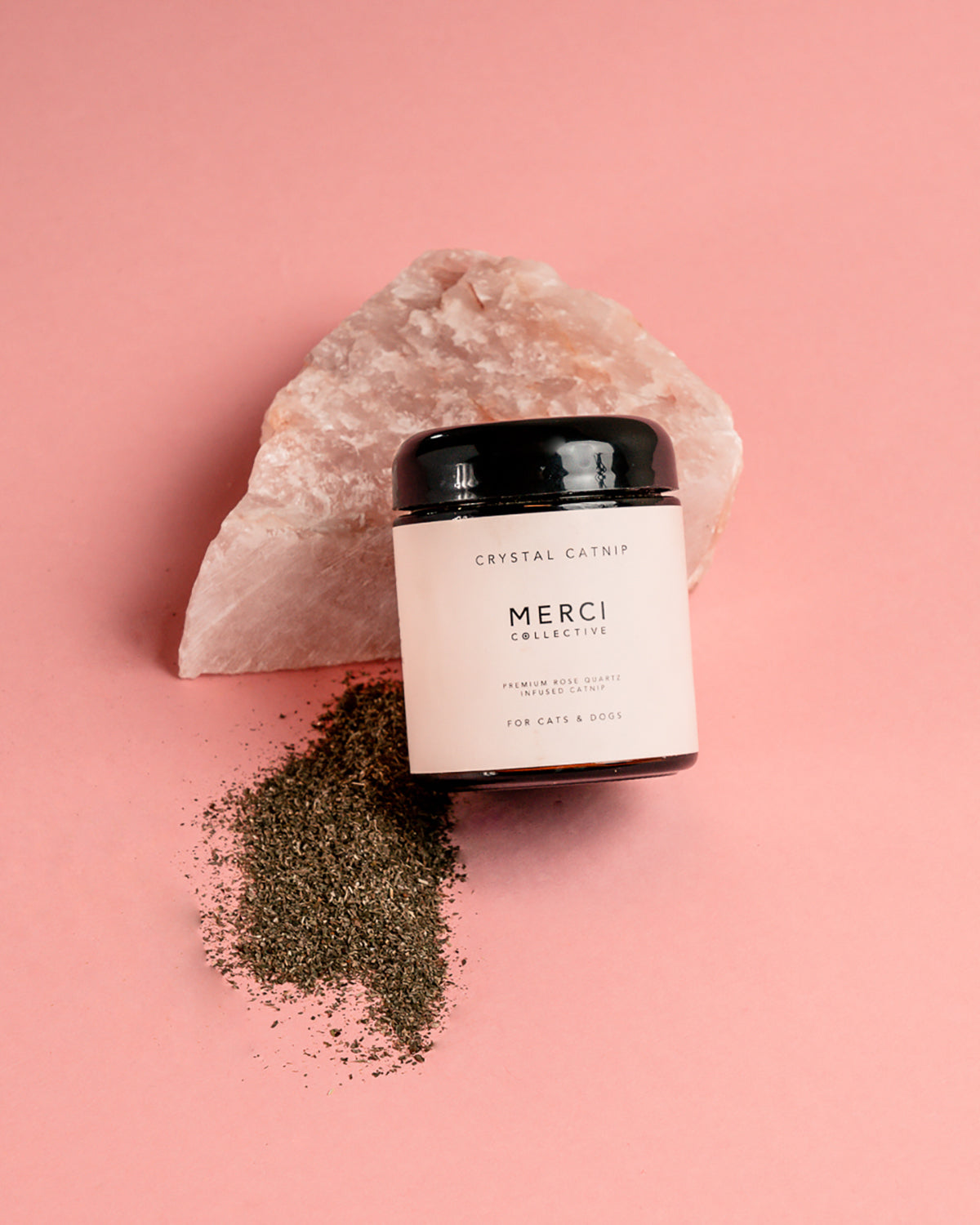 CATNIP מרובע קריסטל לחתולים וכלבים | קטניפ מועשר בקריסטלים לכלבים וחתולים