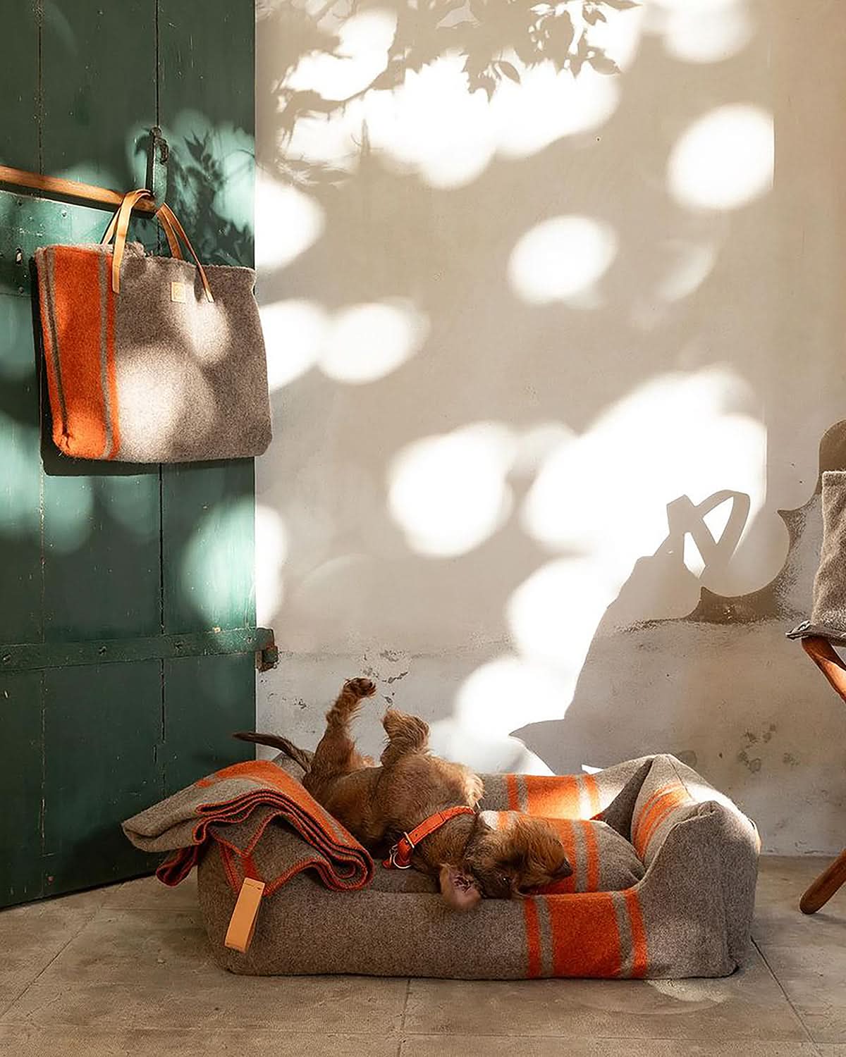 HENRI RECYCLED WOOL DOG BED | מיטה לכלב