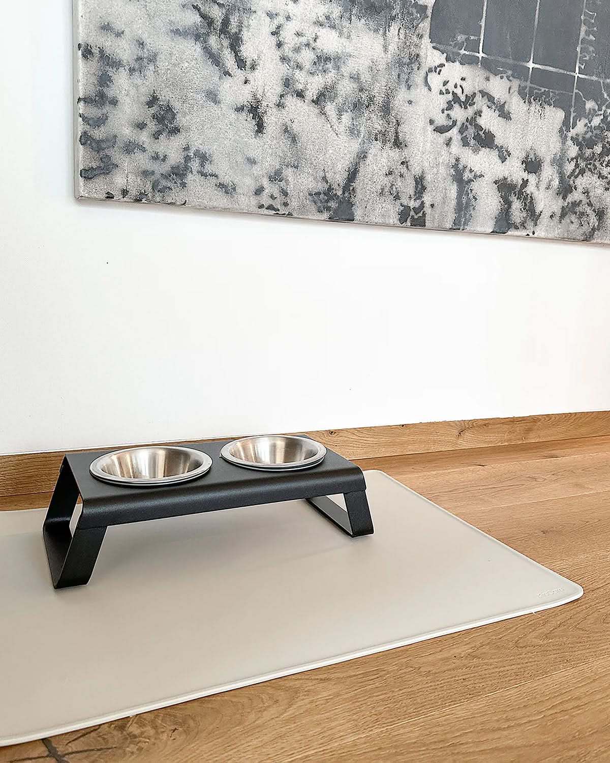 DESCO ALU | מעמד קערות מוגבה לכלב