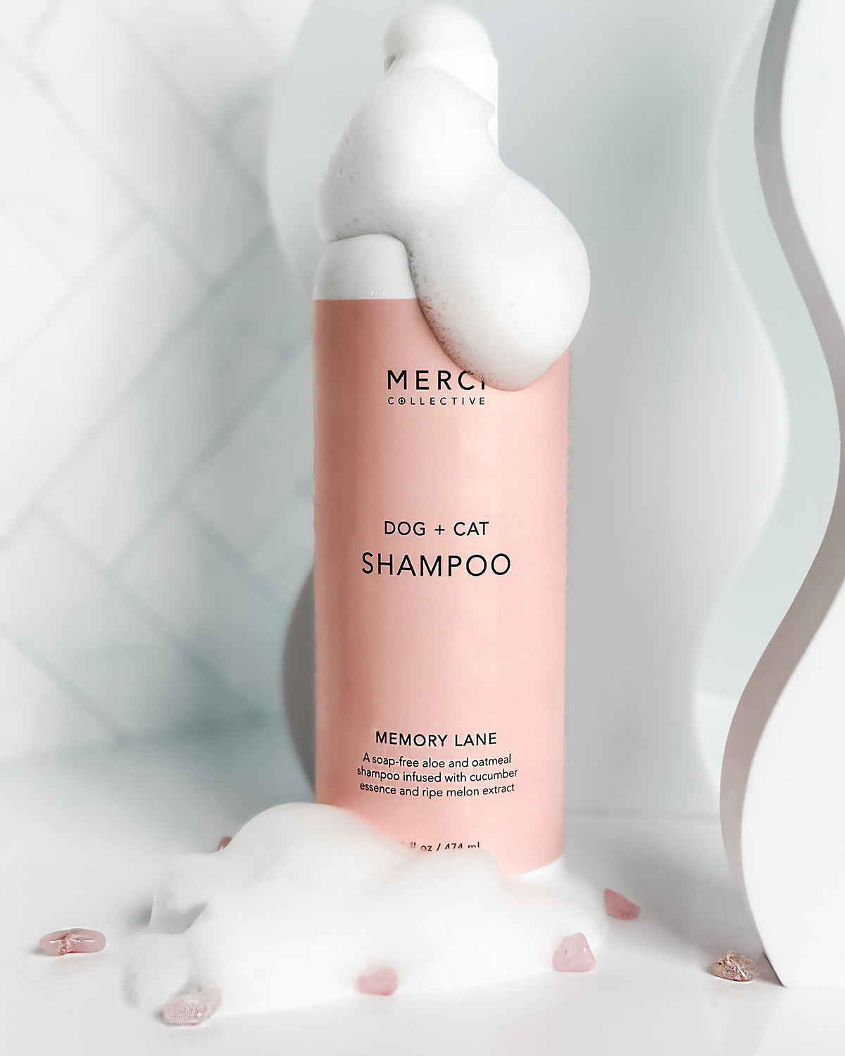 שמפו ספוג קריסטל אנרגיה | שמפו מועשר בבני קריסטל אנרגטיות