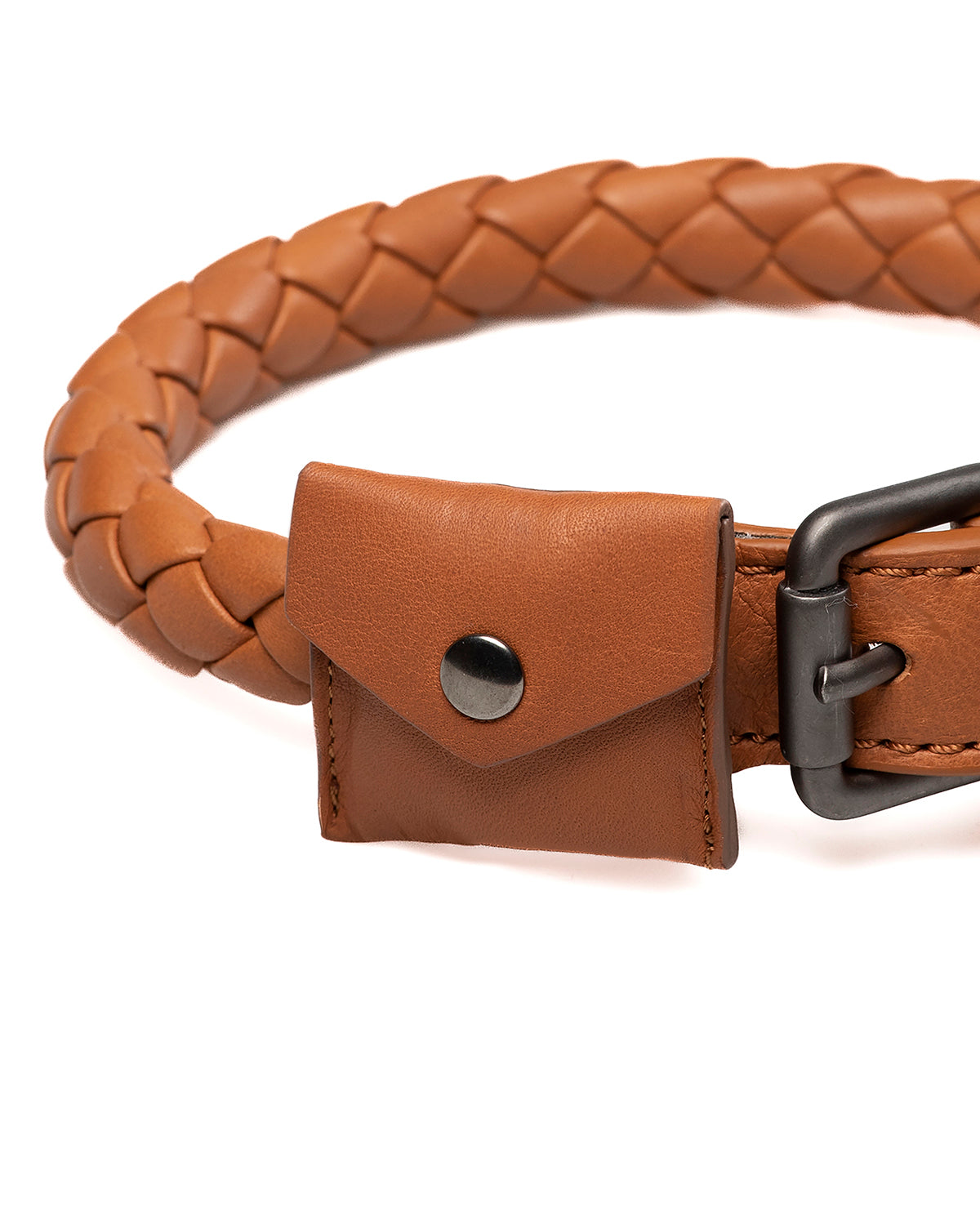 UGO AirTag® NAPPA LEATHER HOLDER | קייס איירטאג לקולר לכלב