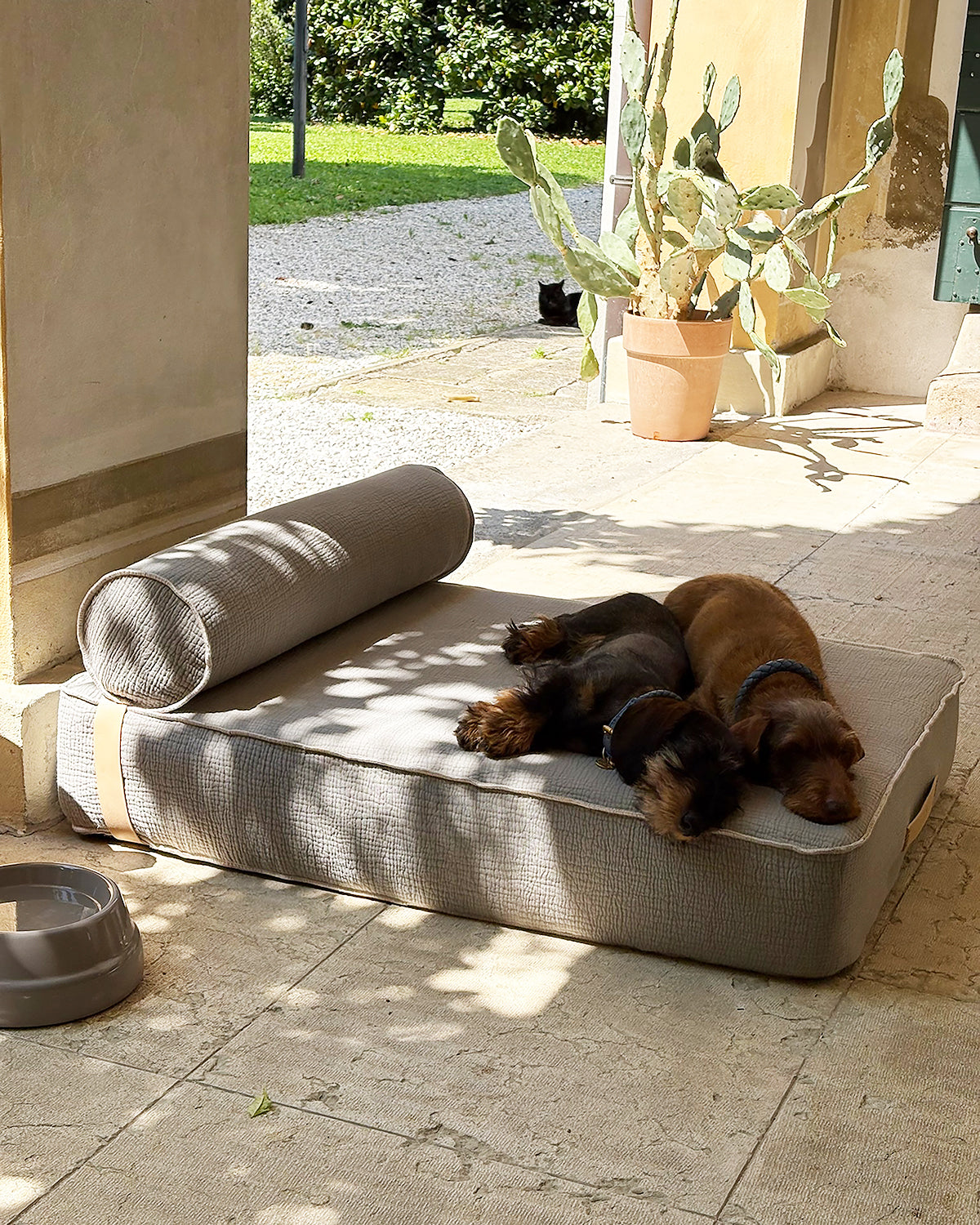 GIAMPAOLO ELEPHANT COTTON LOUNGE BED | מיטת לאונג׳ אורתופדית לכלב