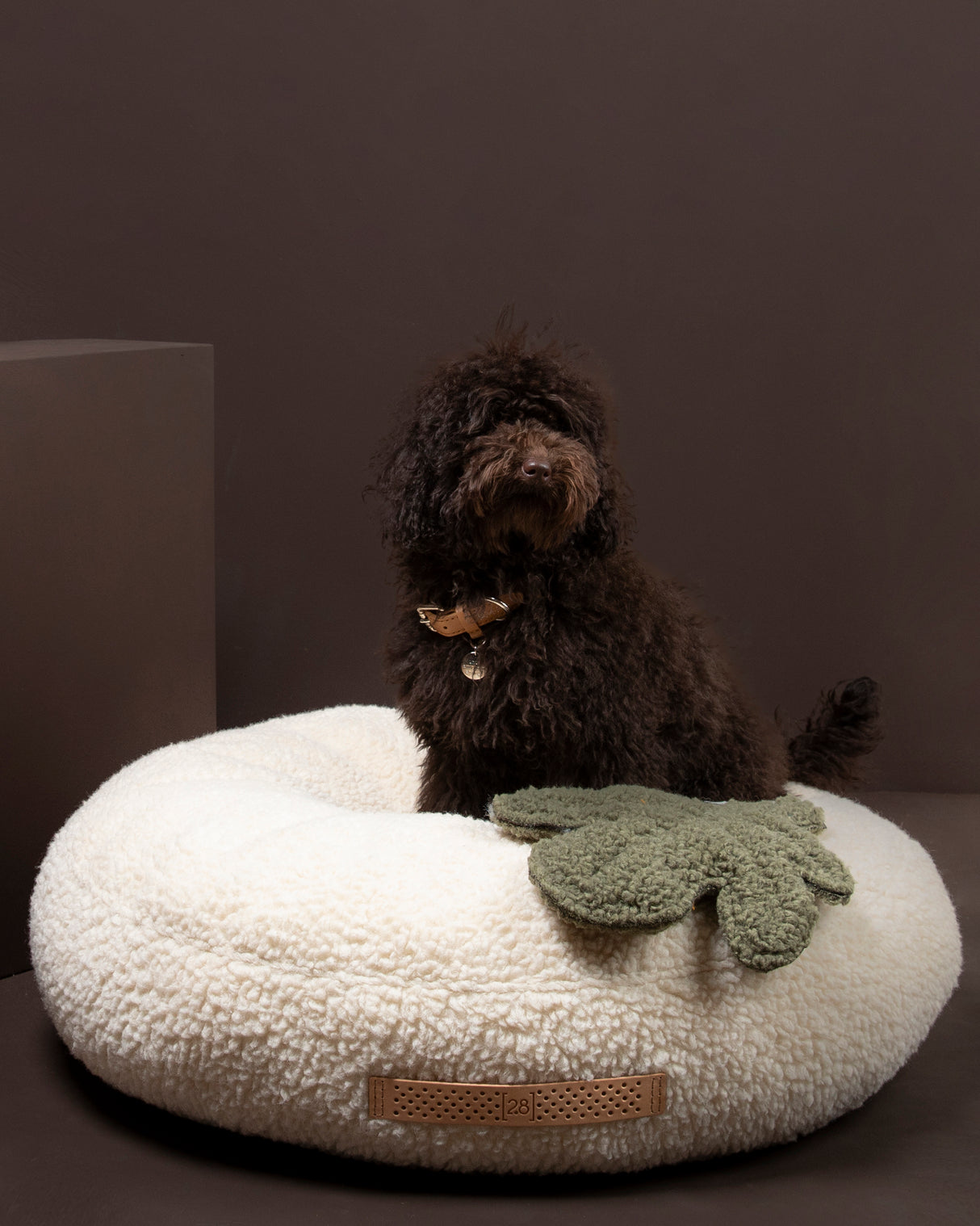 FULVIO BOUCLÉ WOOL BED | מיטת פוף לכלב