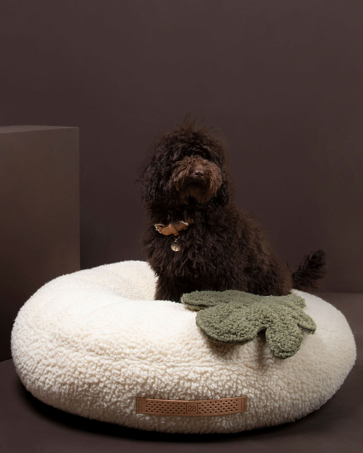 FULVIO BOUCLÉ WOOL BED | מיטת פוף לכלב