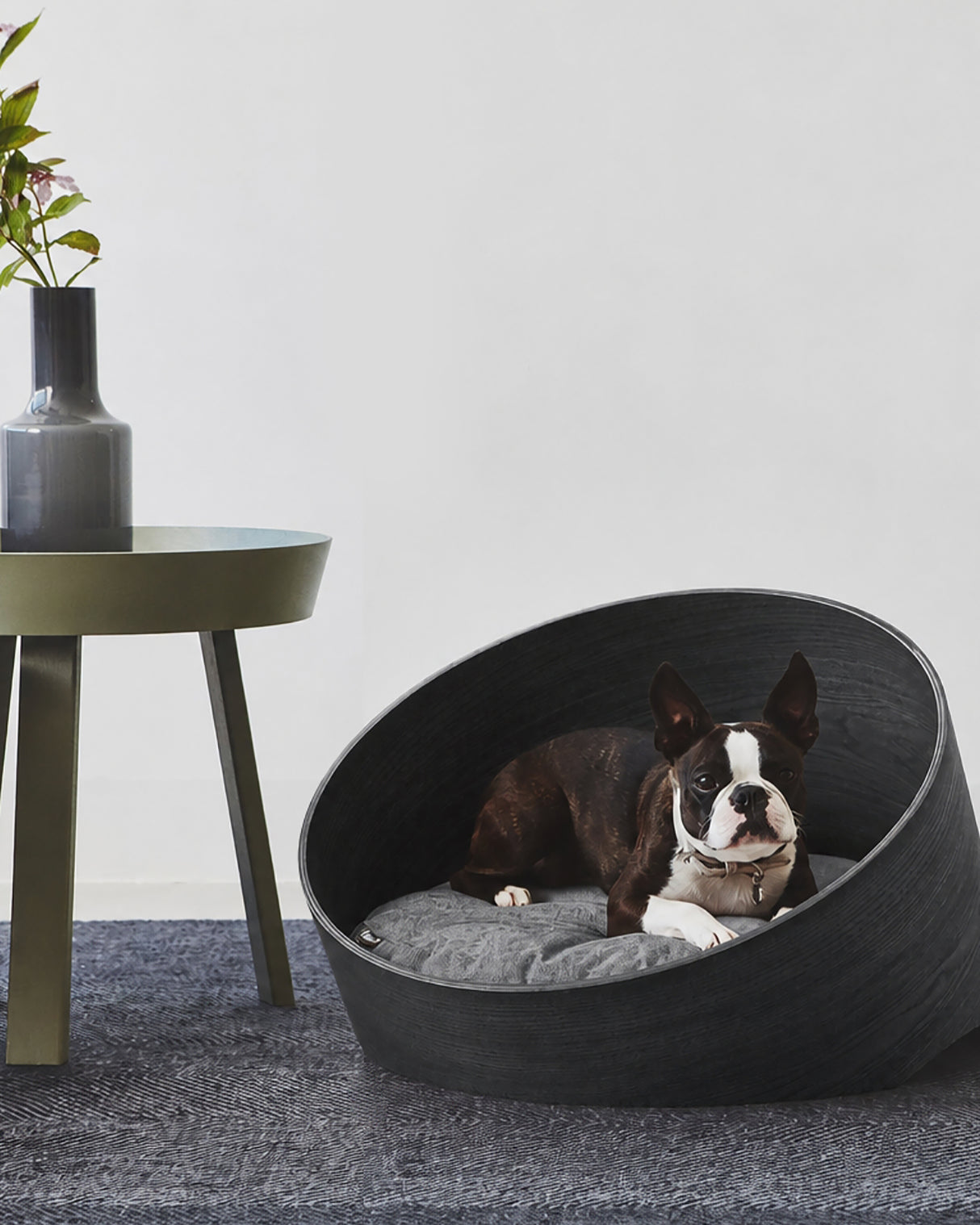 מיטת עץ אורתופדית לכלבים ולחתולים | COVO DOG & CAT CAVE BED