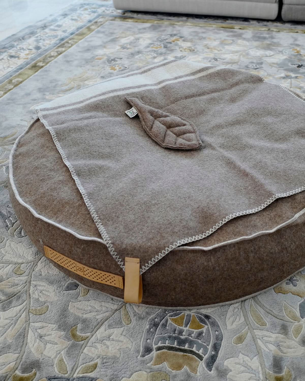 FULVIO RECYCLED WOOL | מיטת פוף לכלב