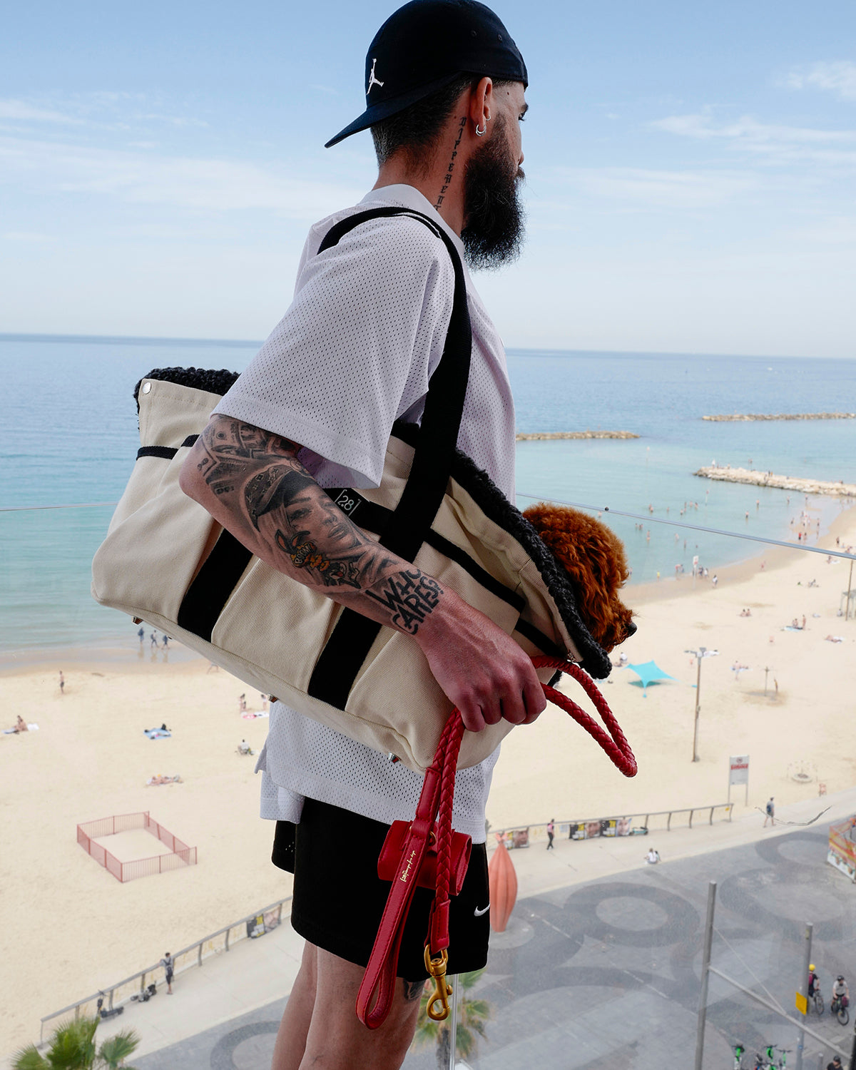 עופרת עור FERDINANDO | רצועת עור נאפה לכלב