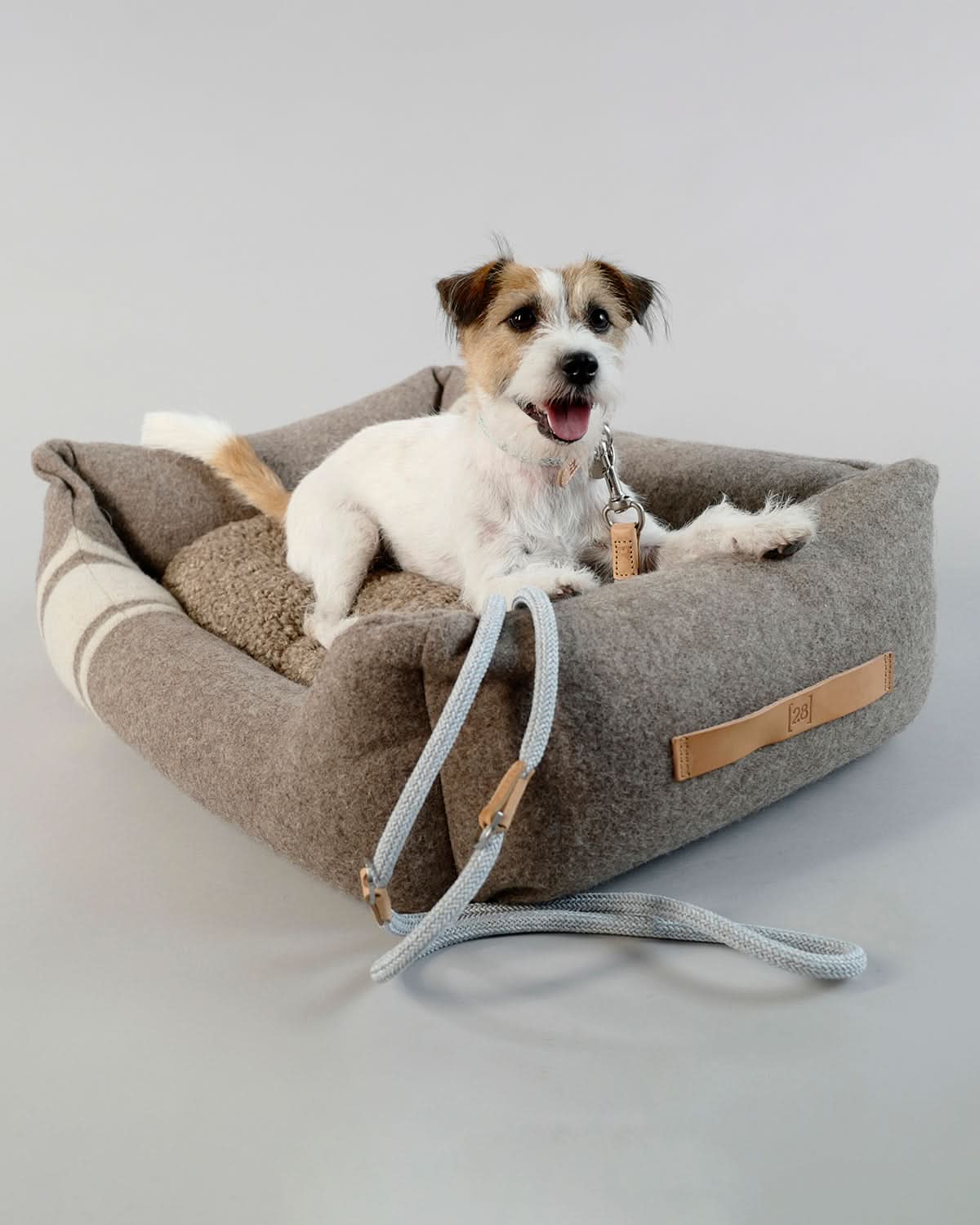 HENRI RECYCLED WOOL DOG BED | מיטה לכלב