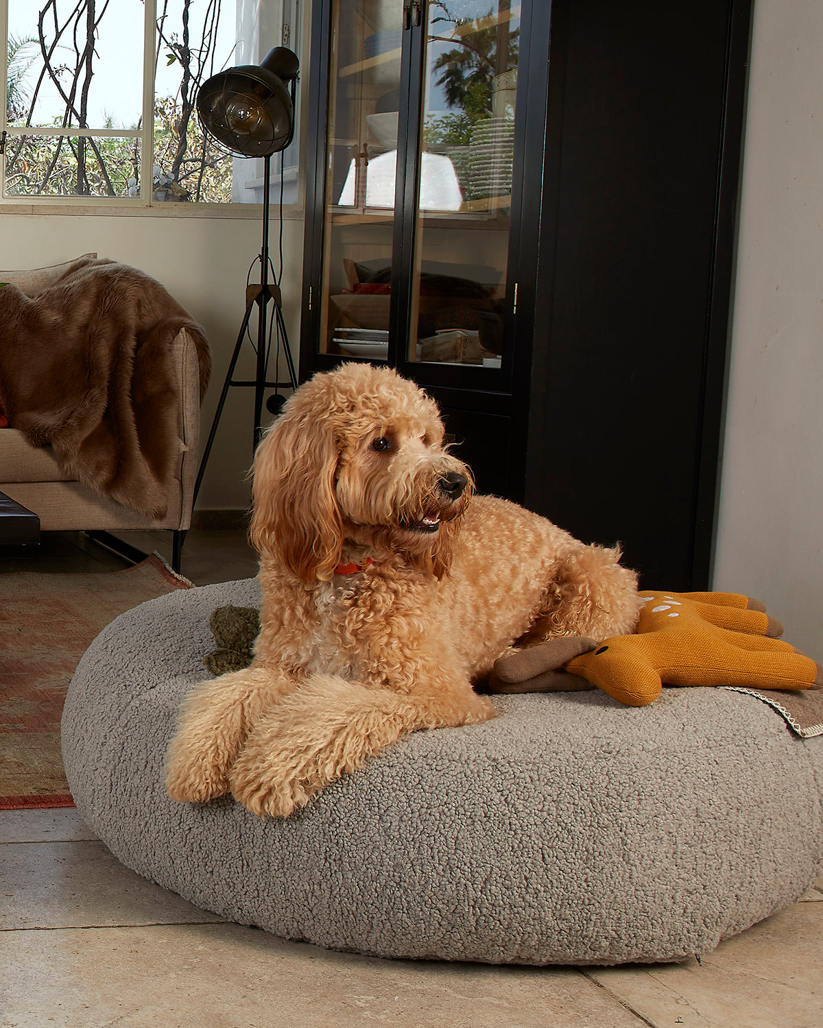 SENSO DOG ORTHOPEDIC POUFFE | מיטת פוף אורתופדית לכלב