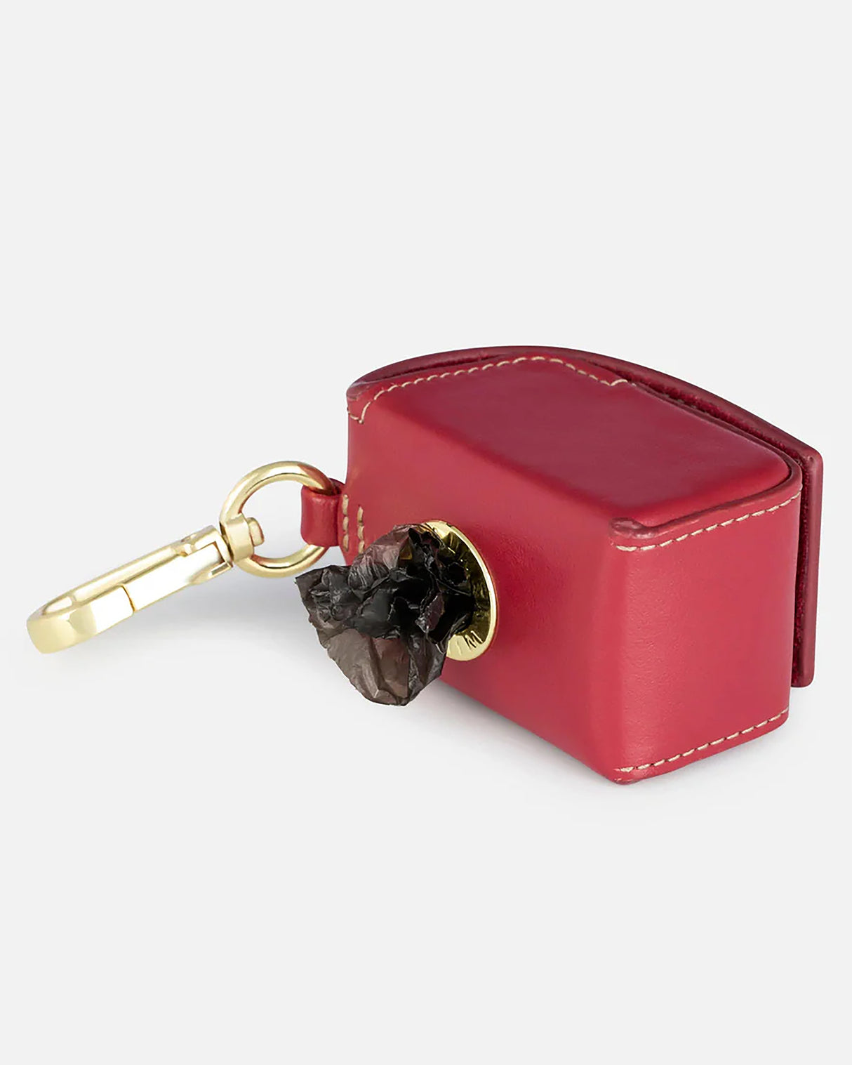 Luxe Leather Poo Bag Holder | נרתיק שקיות איסוף מעור