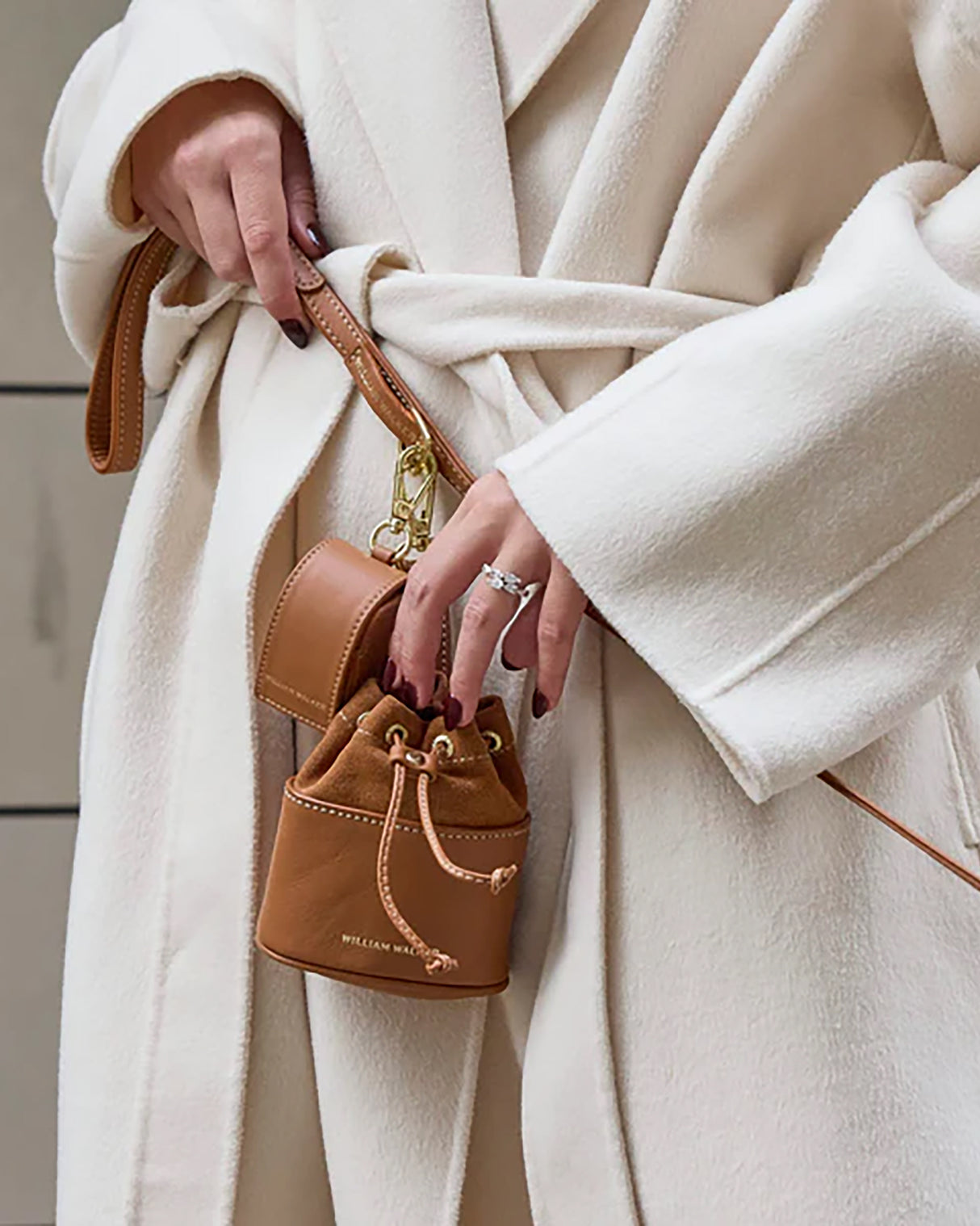 Luxe Nappa Smooth Leather Treat Bag | נרתיק חטיפים לכלבים מעור נאפה