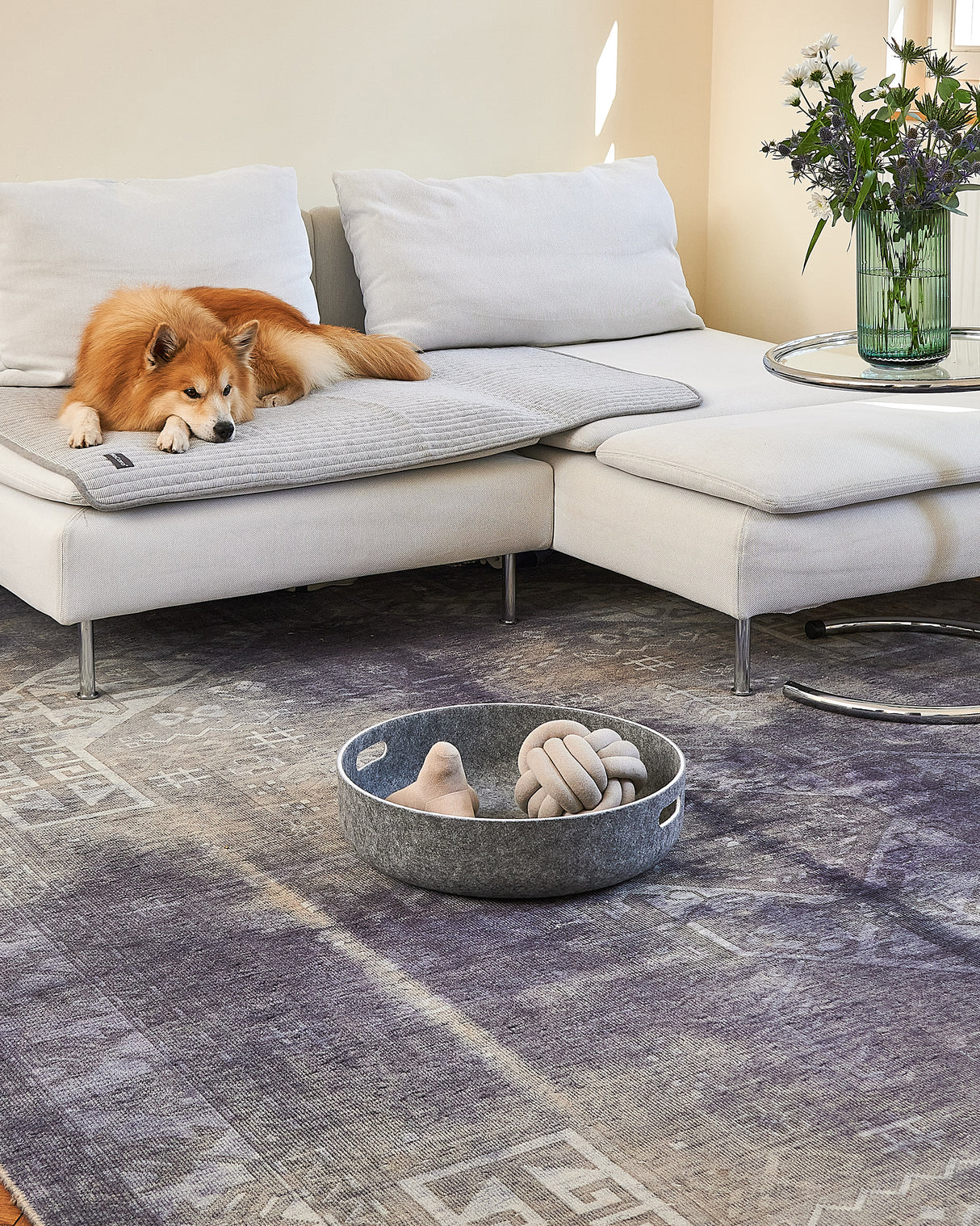 QUATTRO DOG TOY | צעצוע גאומטרי סרוג לכלב