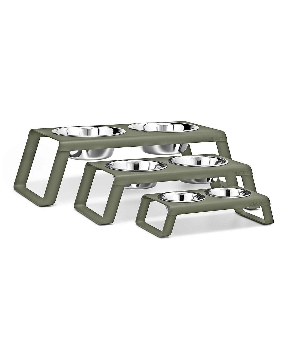 DESCO ALU | מעמד קערות מוגבה לכלב